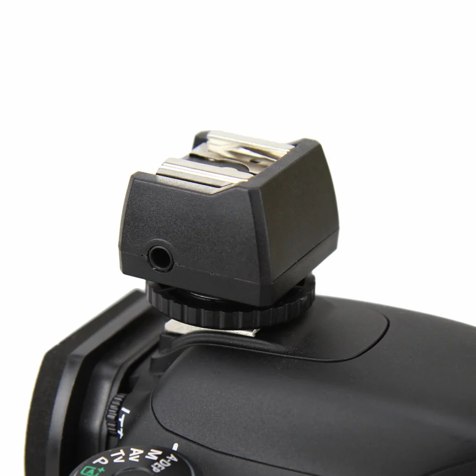JJC JSC-8 - Adaptateur Griffe Flash et Prise PC et 3,5 mm Jack Prise