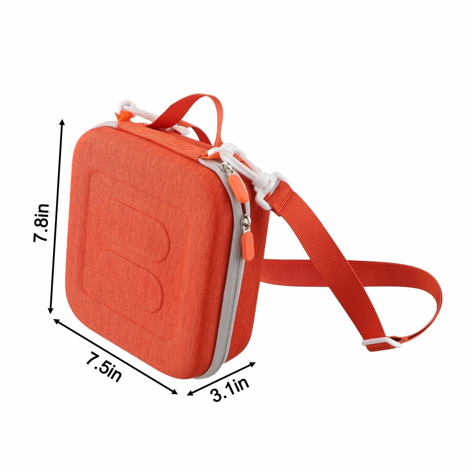 Étui de voyage pratique pour Yoto Mini édition 2024 avec sangle réglable pour vos essentiels (orange)