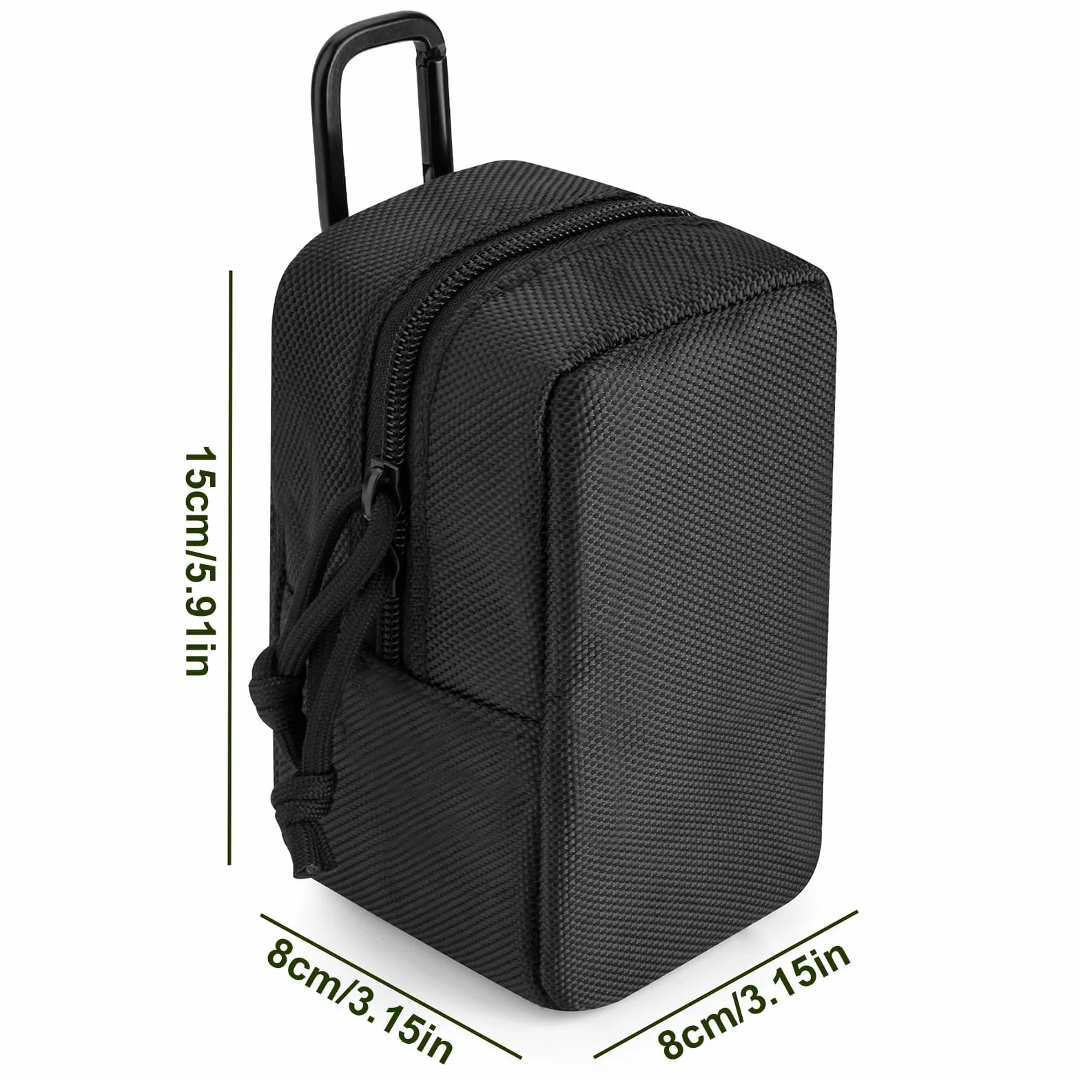 Sac de Transport monoculaire télescopique - Sac Portable étanche - Porte-rapports de Voyage Durable pour Accessoires de Jumelles - Camping de randonnée - Chasse - Sac de Protection avec Sangle