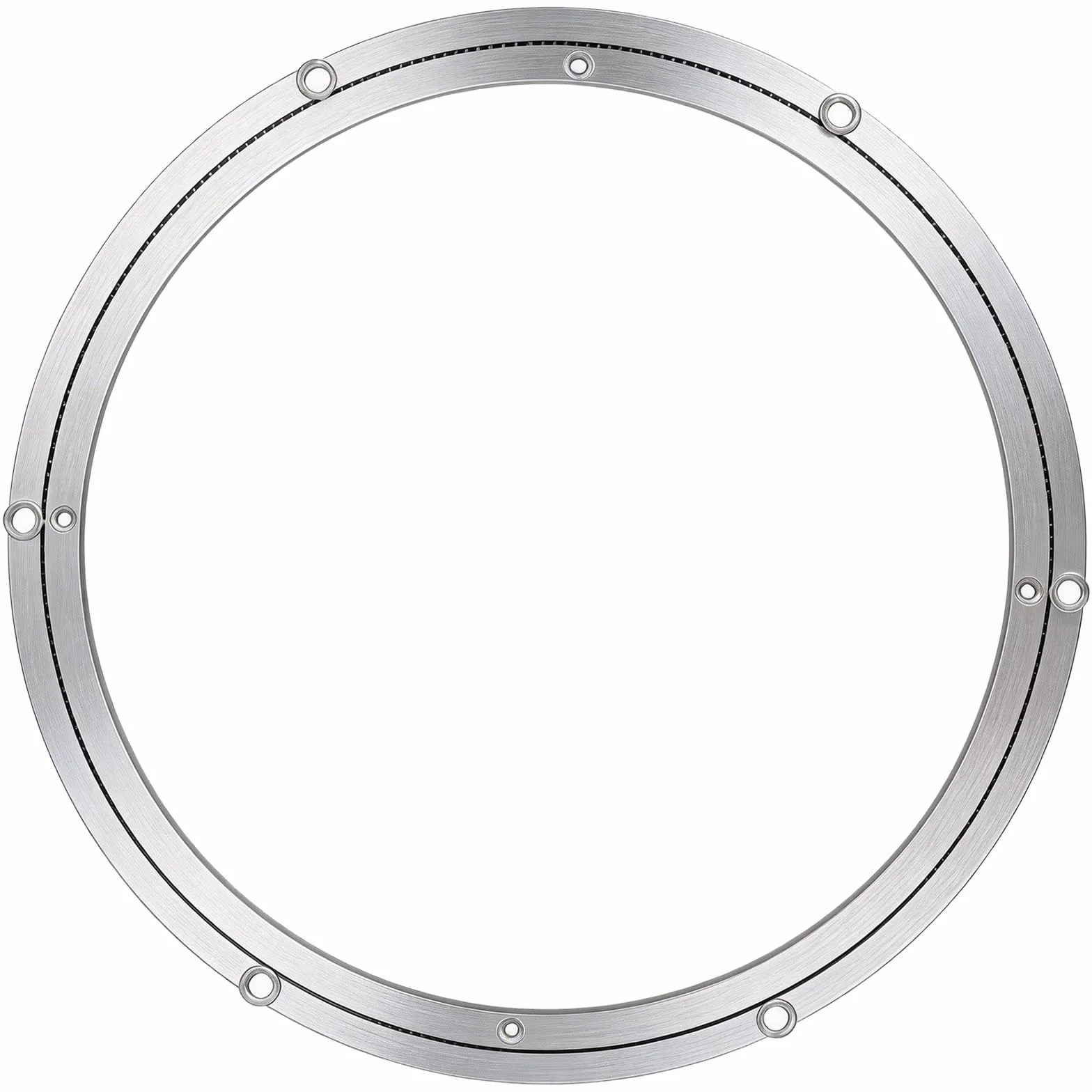 Plateau Tournant, Lazy Susan 50 cm (20 Pouces) Roulement Rotatif en Aluminium 360° Plateau Tournant Charge Lourde 180 kg avec Pieds Antidérapants pour Table Salle À Manger Support Écran