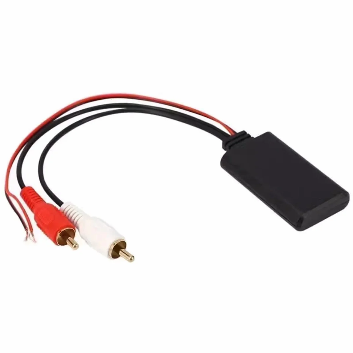 Récepteur audio Bluetooth 2RCA pour autoradio, adaptateur stéréo sans fil 5 V-12 V, portée 10 m