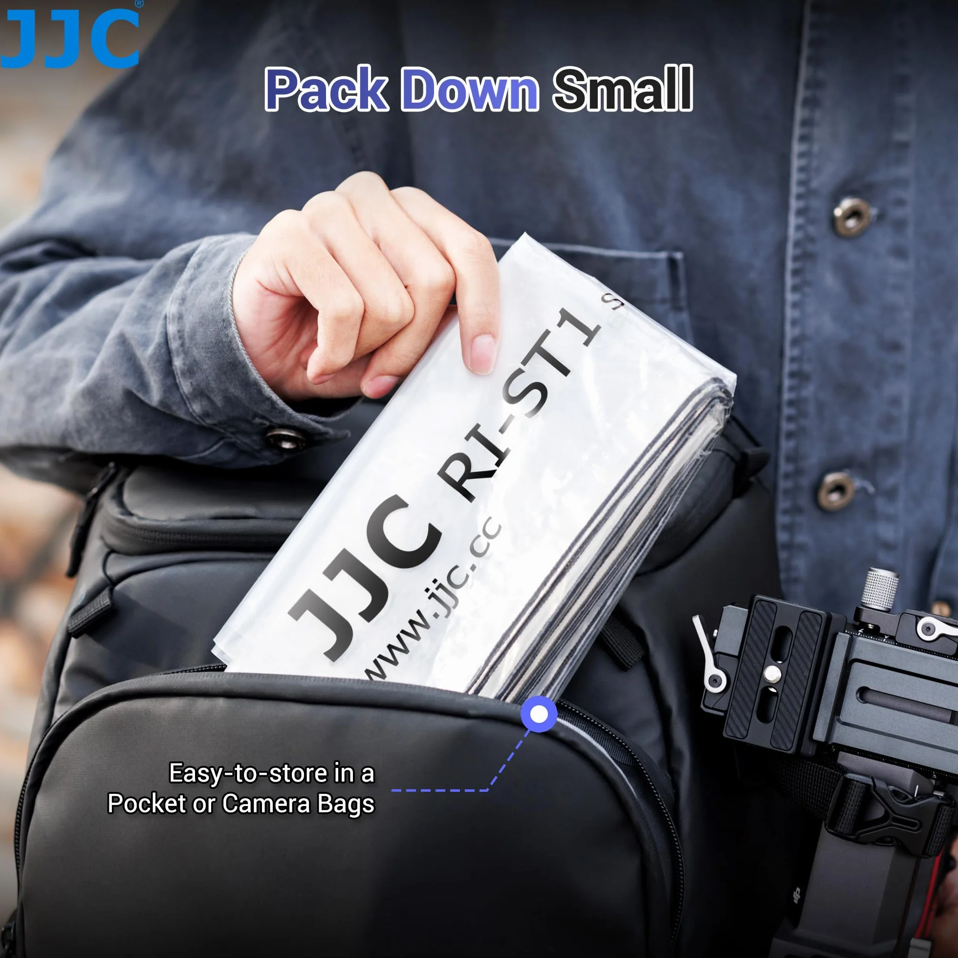 JJC 2 Pack Housse de Pluie Transparente pour Stabilisateur, Protecteur Imperméable pour DJI RS3 Pro Mini RSC 2 Ronin-SC ZHIYUN WEEBILL 3S Crane 4 et Plus Stabilisateur Inférieur à 16,3 x 8,6 x 7,7 ''