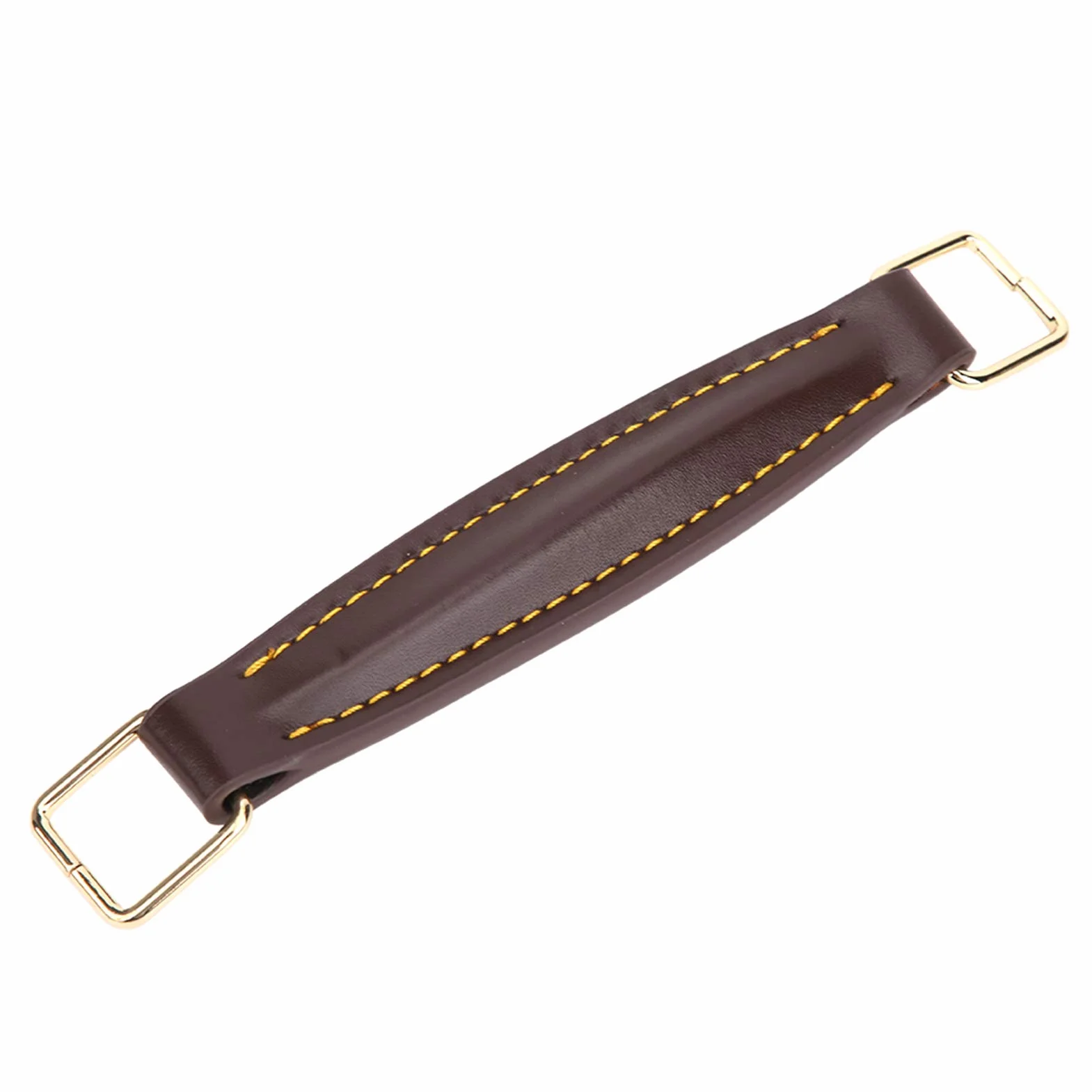 Poignée de haut-parleur de guitare en cuir PU, poignée d'amplificateur interne renforcée en acier pour haut-parleur de guitare (marron), haut-parleur