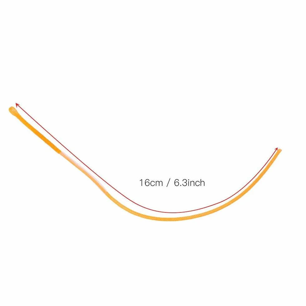 Connecteurs de Boucle de Ligne de Pêche à la Mouche Tressés 10Pcs