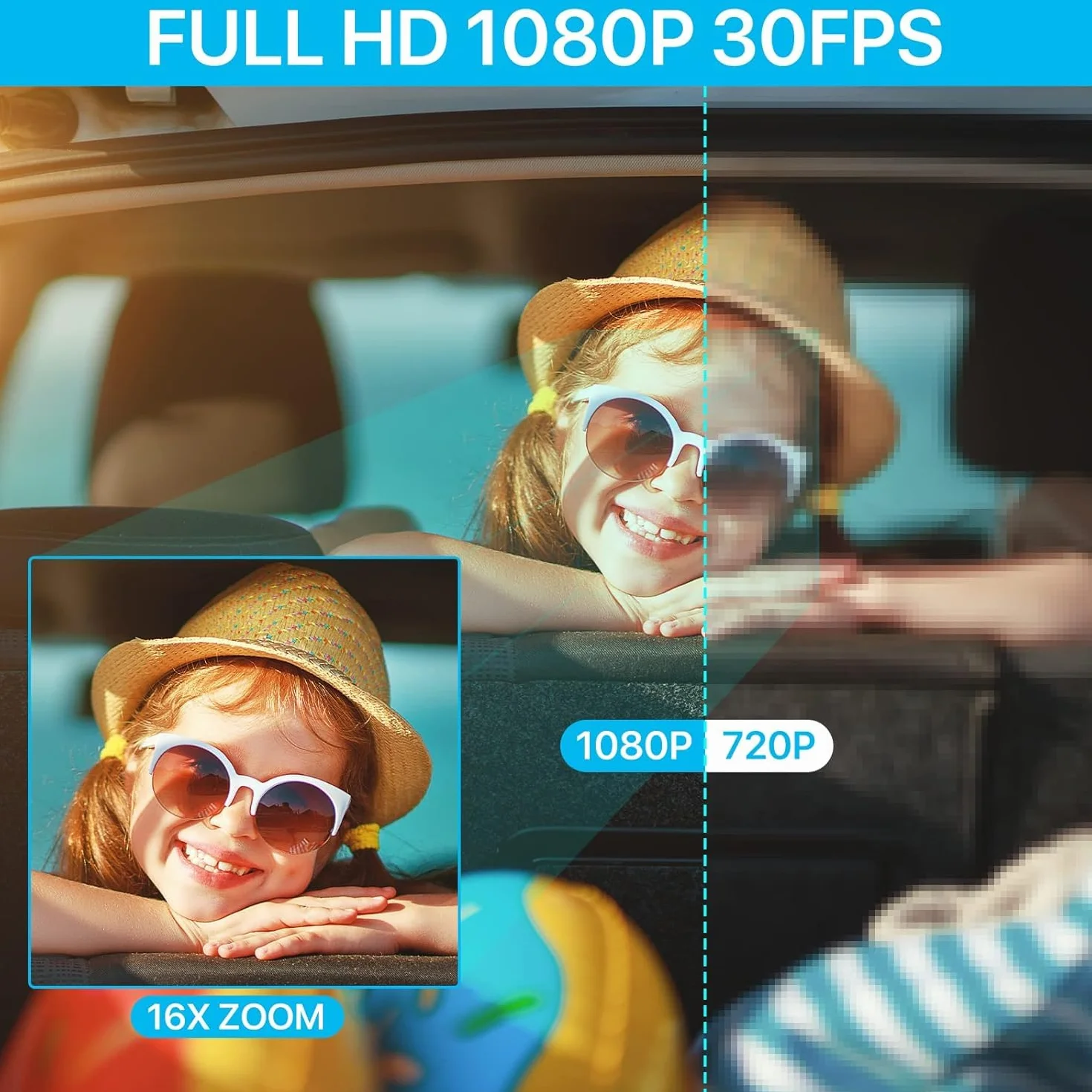 IXNAIQY Caméscope Caméra Vidéo 1080P 30FPS 36MP Camescope pour Youtube, Caméra Numérique avec IR Vision Nocturne, 16X Zoom Numérique, 3.0'' LCD 270 Degrés Ecran Rotatif Vlog Caméra, 2 Piles