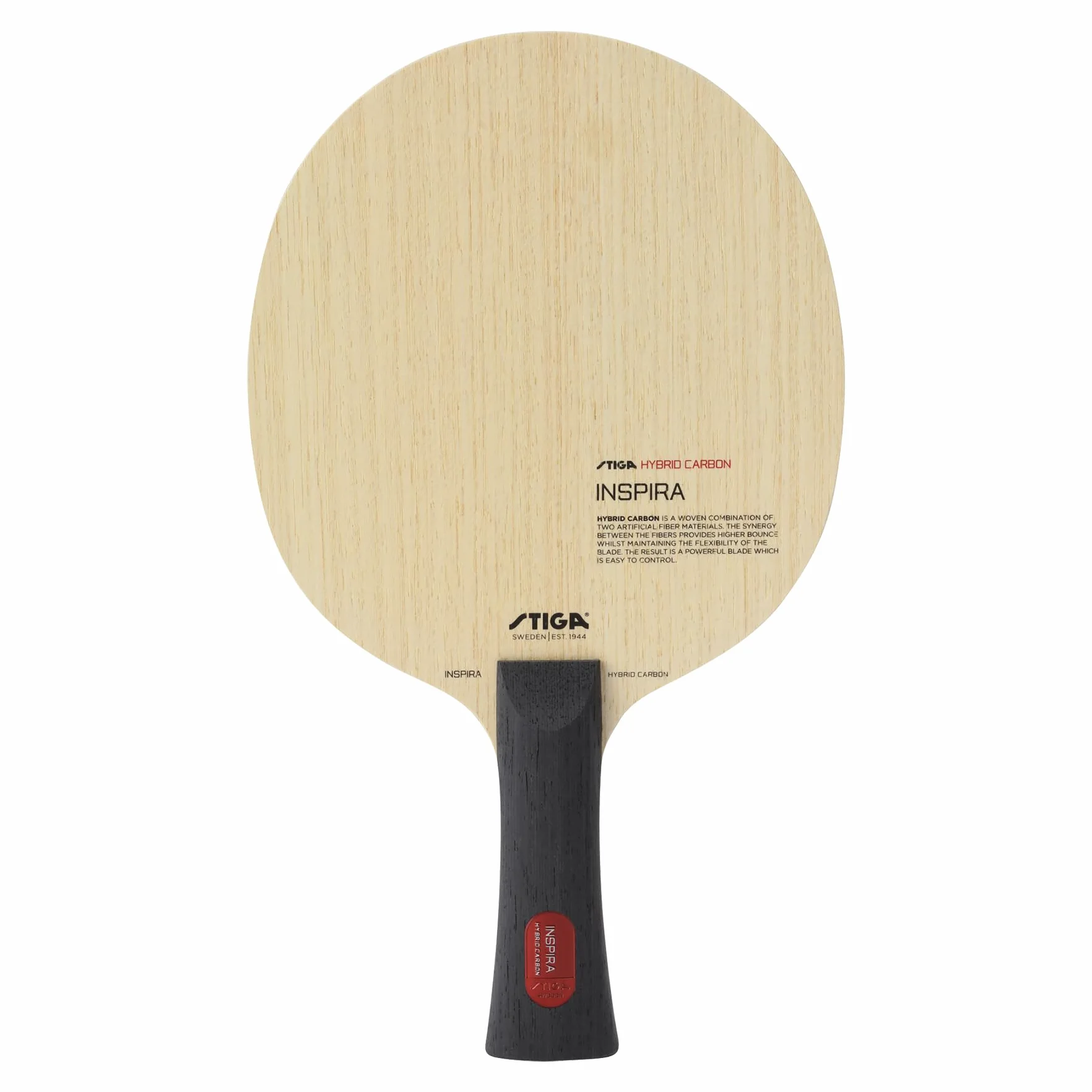 Stiga Inspira Hybrid Carbon Tennis de Table Bois
