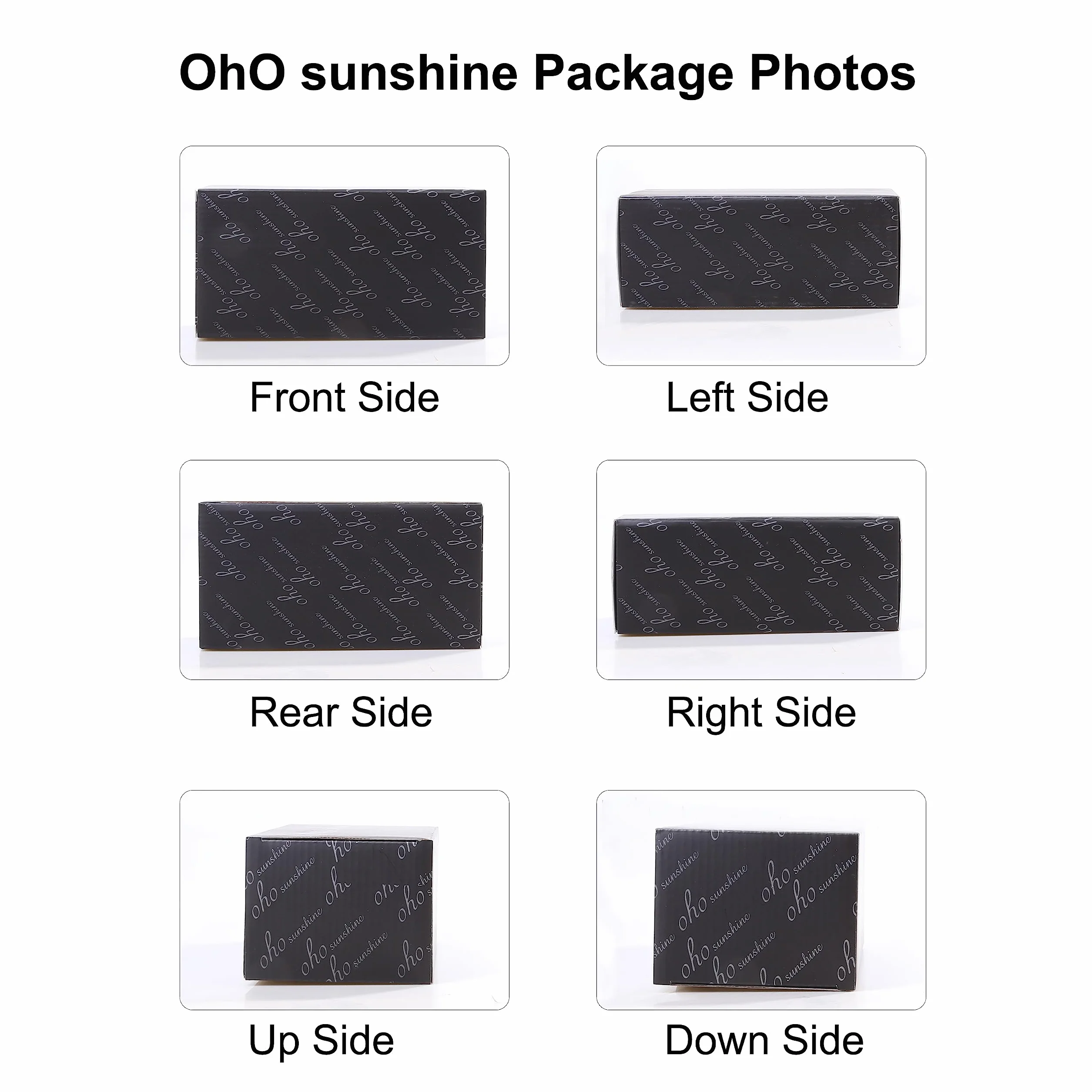 OhO Lunettes de soleil vidéo 32 Go 1080p Full HD avec caméra intégrée 15 MP et protection UV400 polarisée et lentille interchangeable