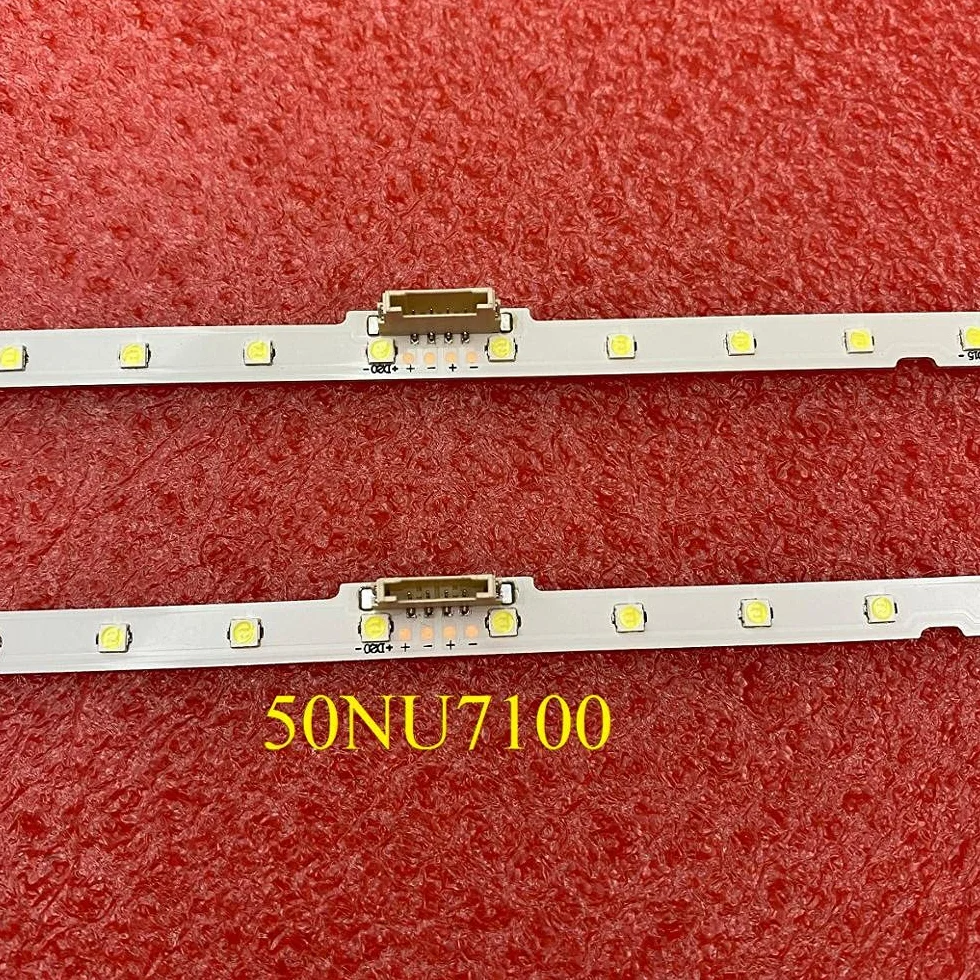 Lot de 2 Bandes LED pour téléviseur Samsung UE50NU7025K UN50NU6950 UE50RU7090U UE50NU7470U UN50NU7100 UE50NU7100 UE50NU7020 50NU7100 UN50NU6900