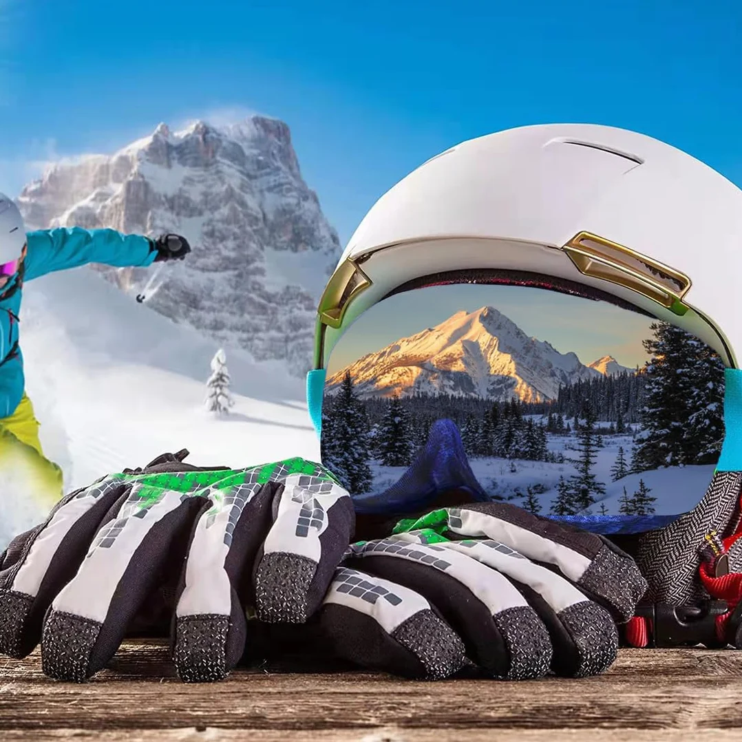 Housse de Lunettes de Ski/Snowboard Anti-Rayures en Microfibre, Protection des Lentilles