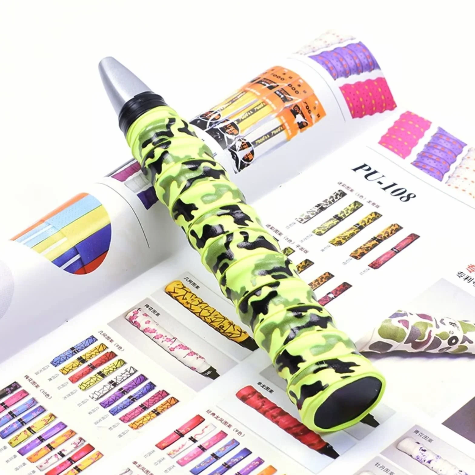Bande de Camouflage de 0,8 mm pour Poignées de Batte de Baseball, Remplacement pour Raquette