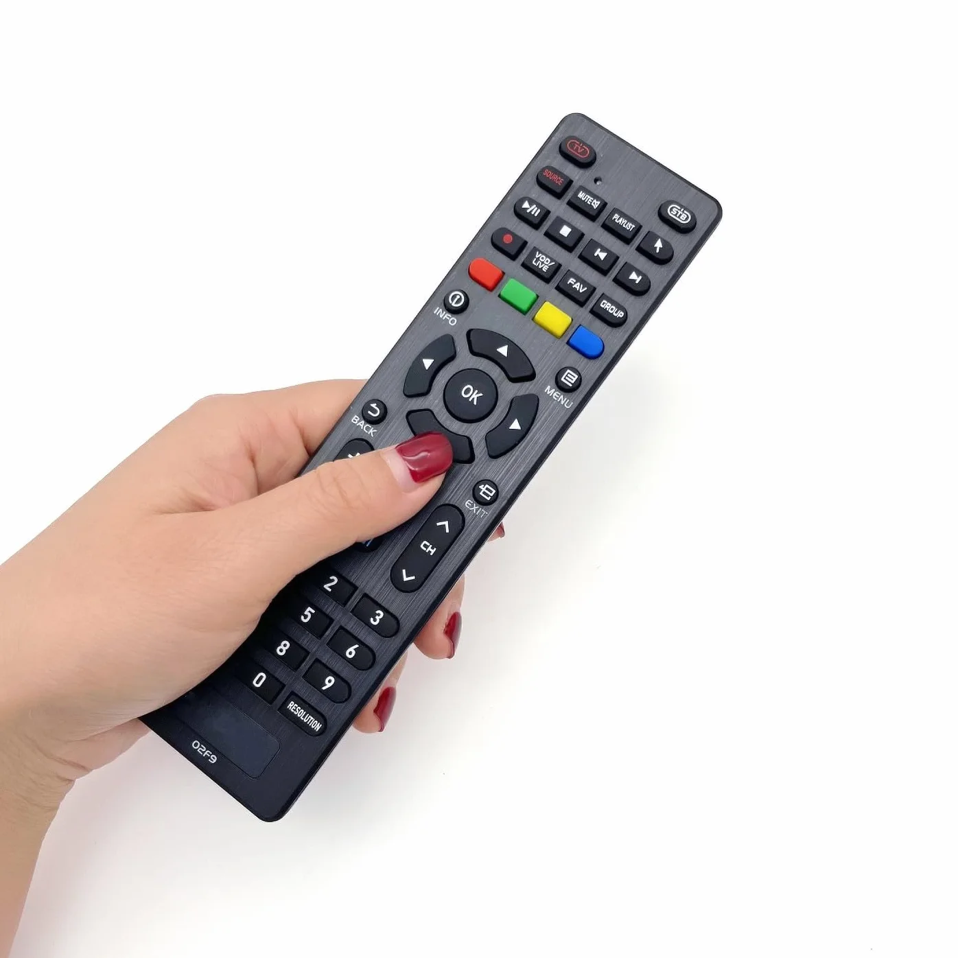JZK Télécommande Remplacement pour Formuler Z10 SE, Compatible Z10 Pro Max, T1, T1 Plus, T2, Z Plus, ZX, Z7 Plus, Z8 Pro