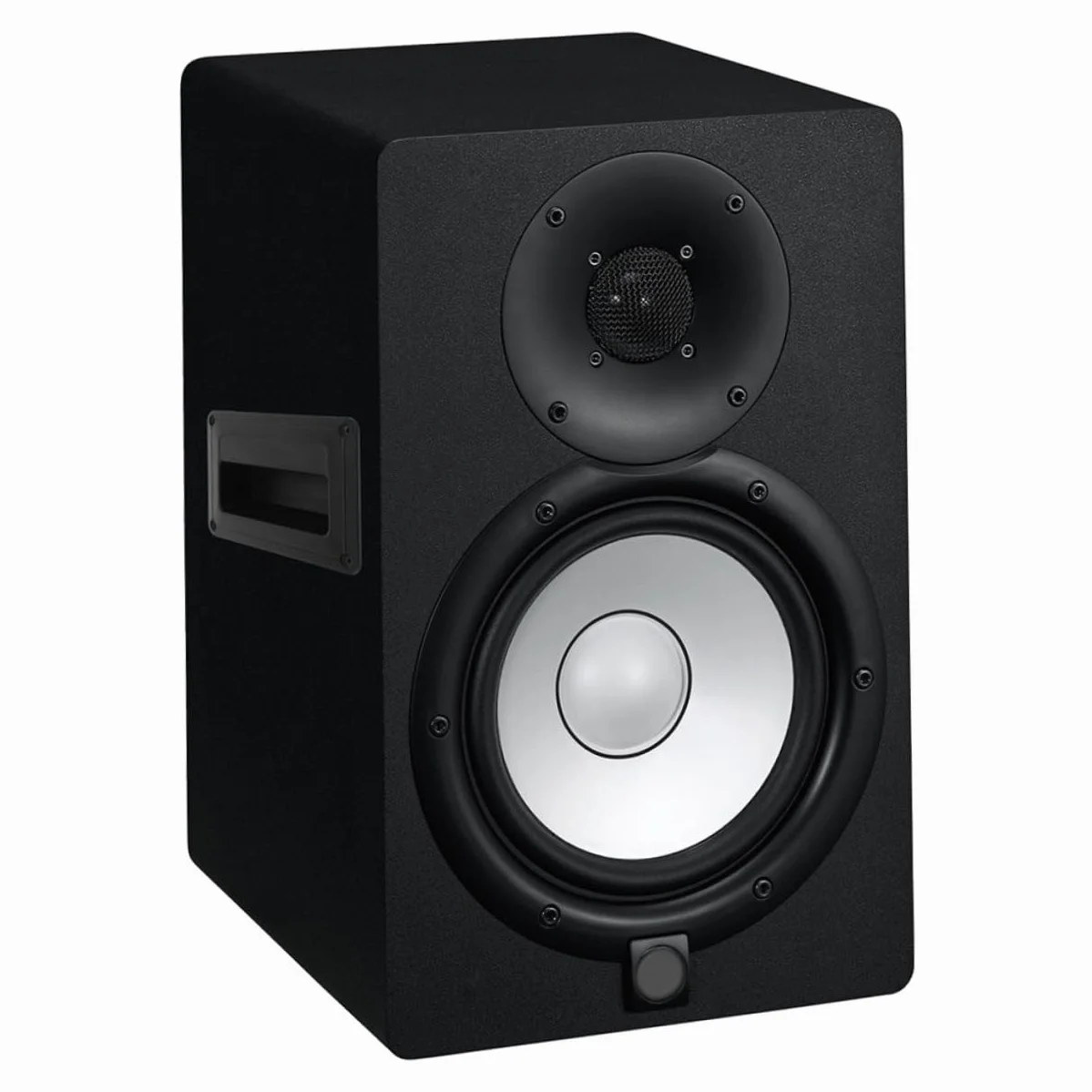 Lot de 2 Poignées Latérales en Abs Noires Résistantes pour Matériel Haut-Parleur Audio de Scène, Accessoire Polyvalent pour Remplacement Facile