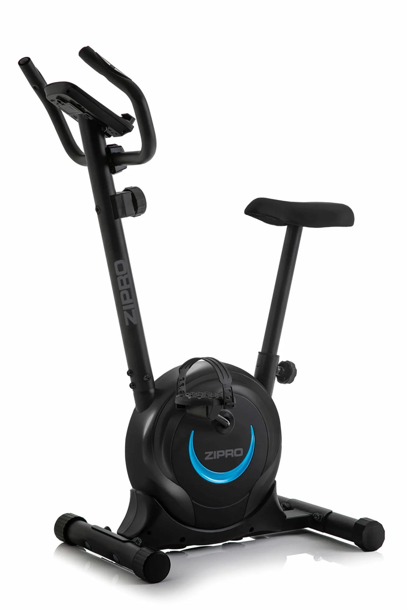 ZIPRO Vélo d'Appartement Adulte Résistance Magnétique 8 Niveaux Écran LCD