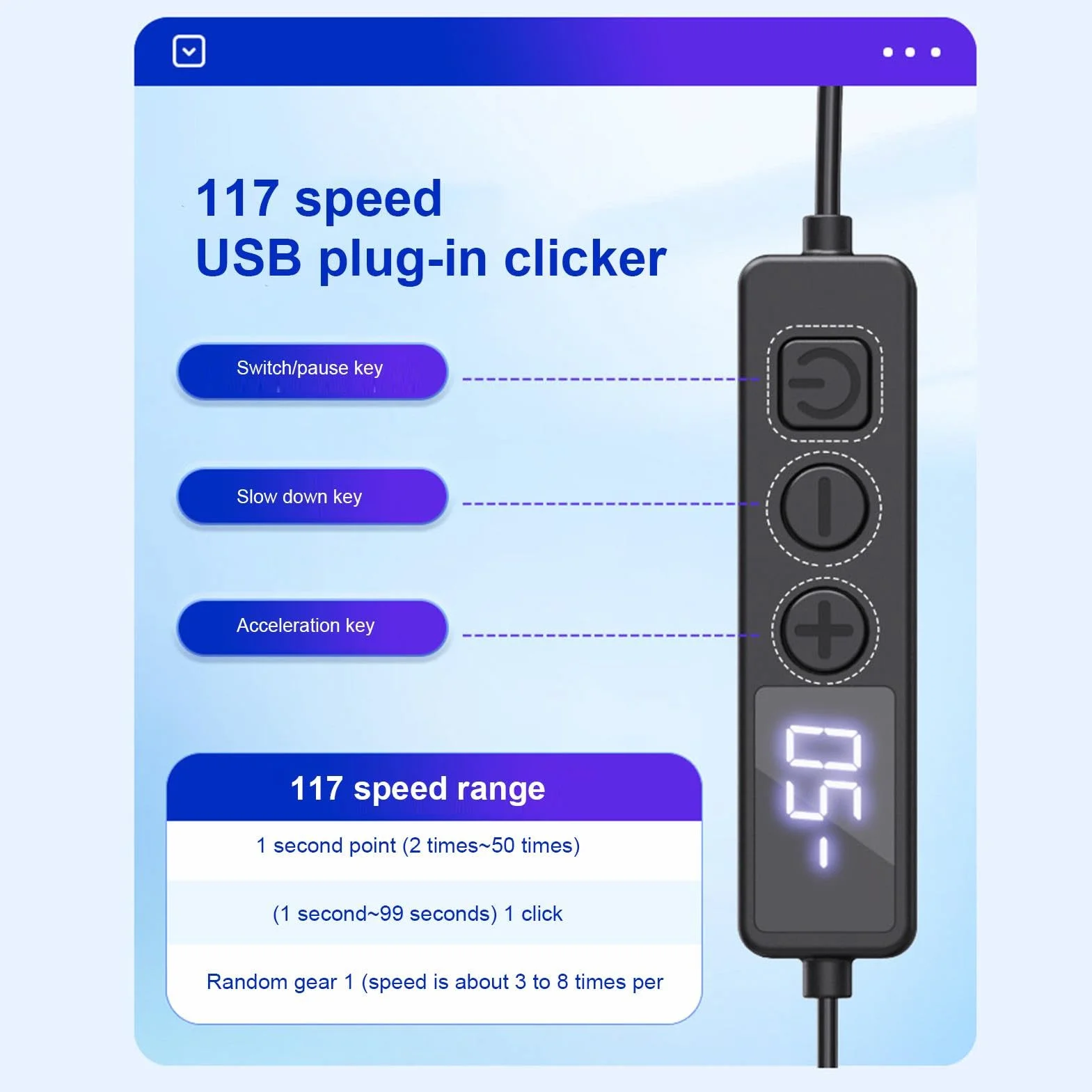 Outil de taraudage automatique | Application d'assistance de jeu | Clicker de récompense de tâche | Clicker silencieux pour téléphone, outil de diffusion en direct, assistant de tapotage