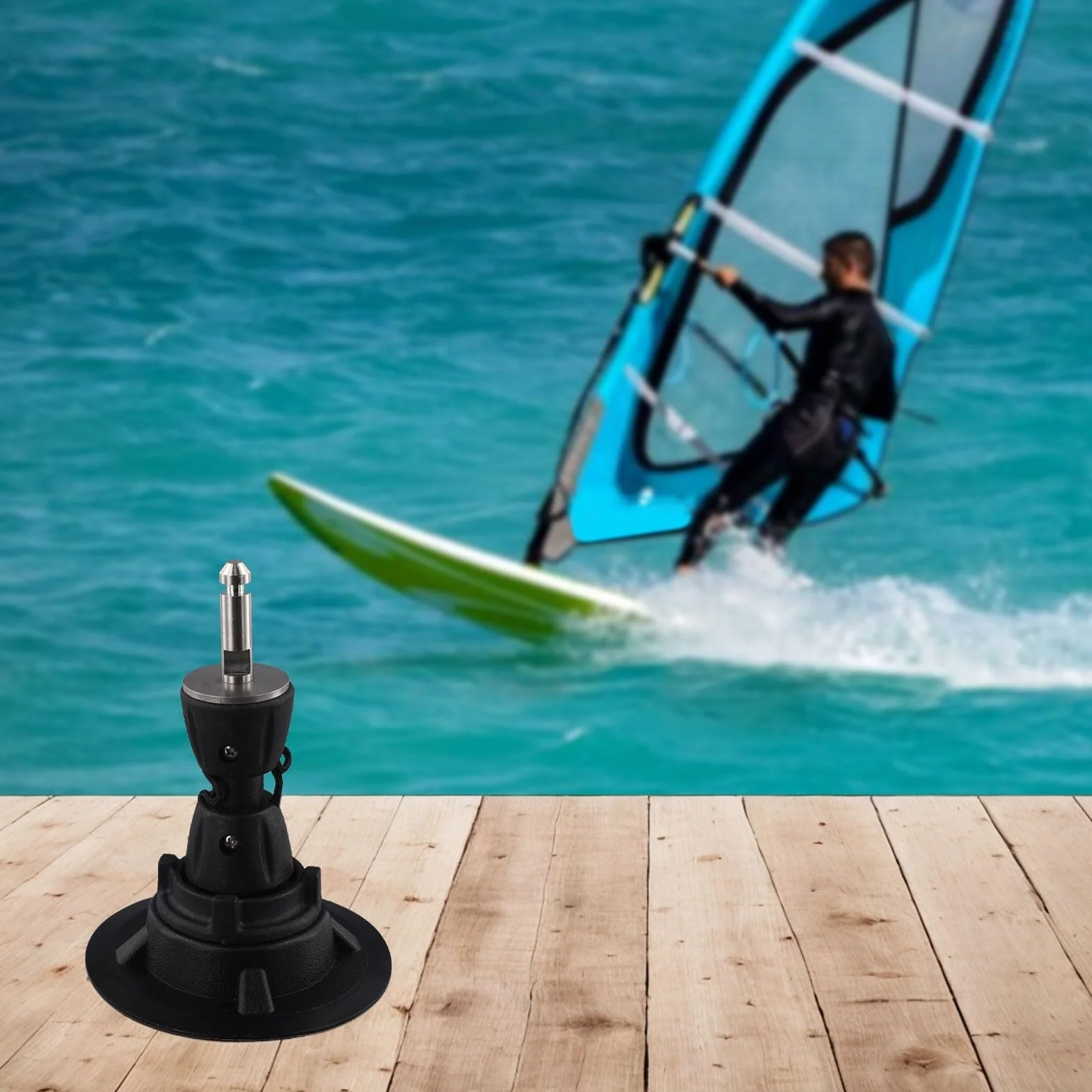 Pied de base de mât de planche à voile en PVC haute performance