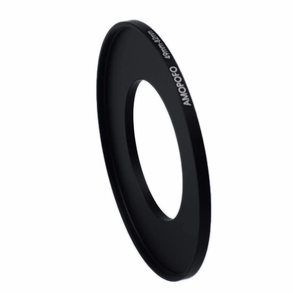Bague de Filtre en métal de 49 à 82mm, Adaptateur de Filtre Step Up de 49 à 82mm - Bague d'adaptation pour Objectif d'appareil Photo avec Filetage de Filtre de 49 à Bague de Filtre de 82mm.