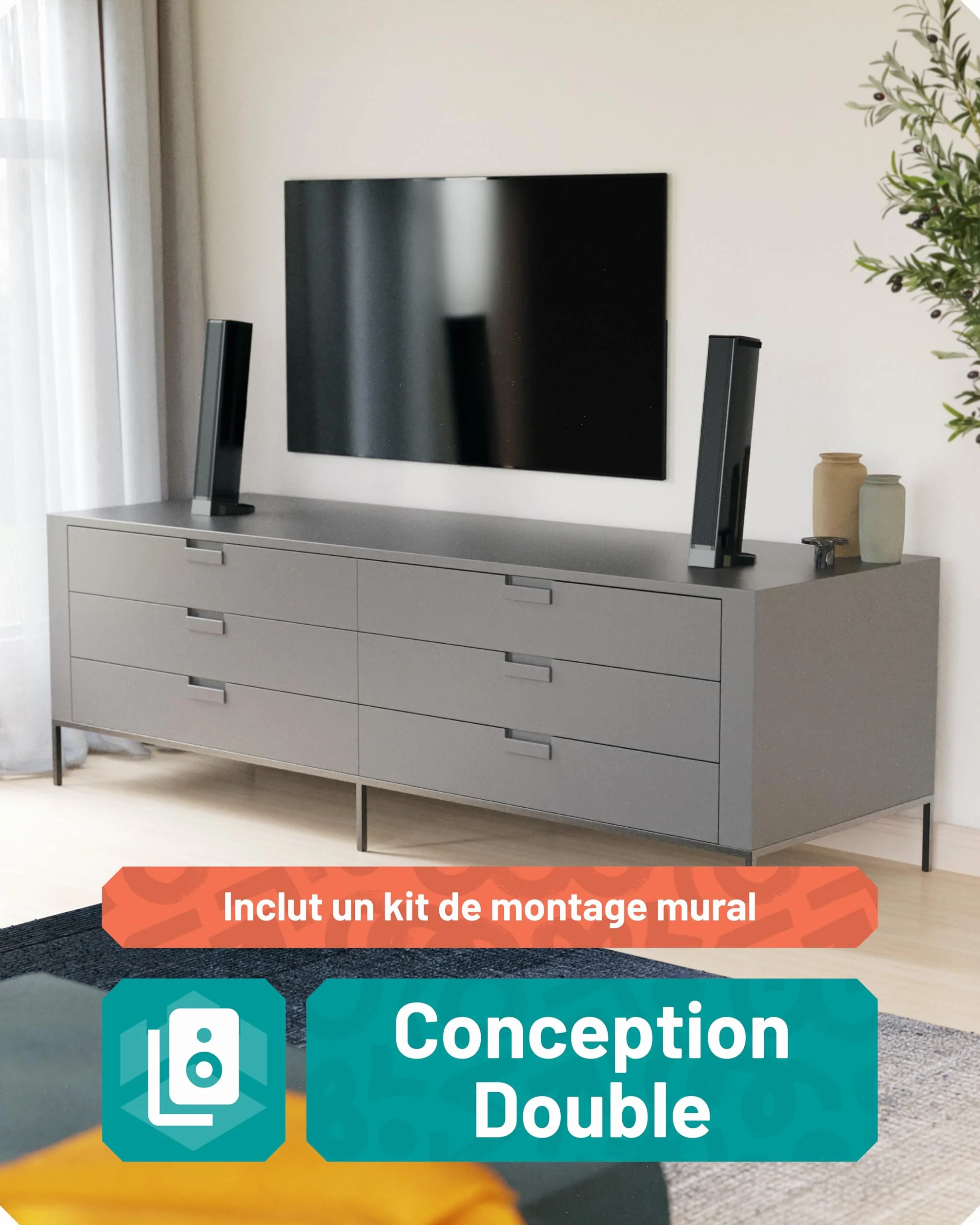 Oakcastle SB80 Barre de Son Home Cinéma sans Fil Bluetooth 5.1 HDMI Arc Optique AUX USB Soundbar Caisson de Basse