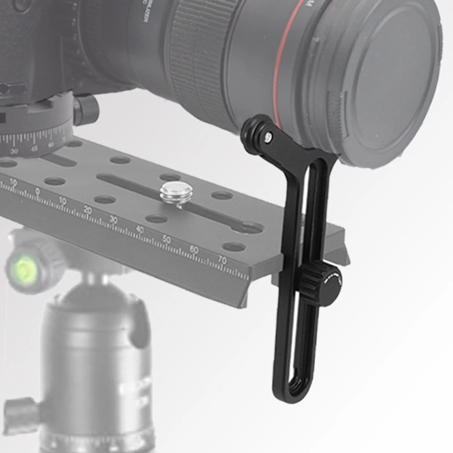 Support en Y avec roues doubles, système de support d'objectif avec vis coulissante de 6,35 mm, pour DJI Ronin S SC et plaque de stabilisation à dégagement rapide