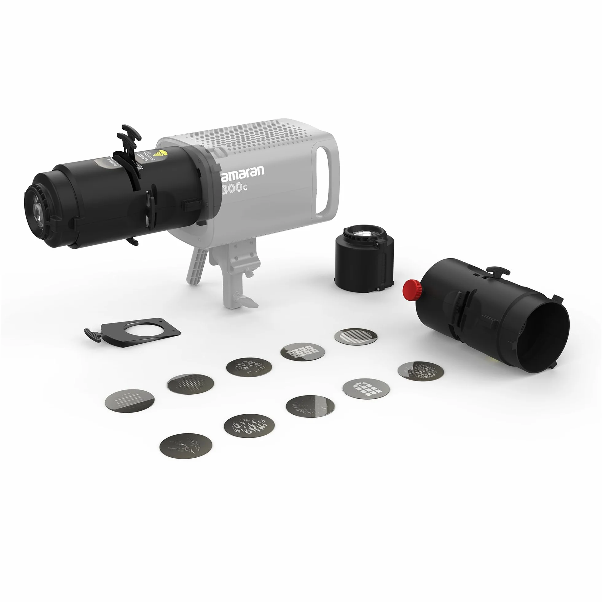 Amaran Spotlight SE 36° Kit d'objectifs de projection de précision pour Amaran 300c, 150c, 200x S, LS 300x, compatible avec Bowens Mount lumière ponctuelle jusqu'à 300 W