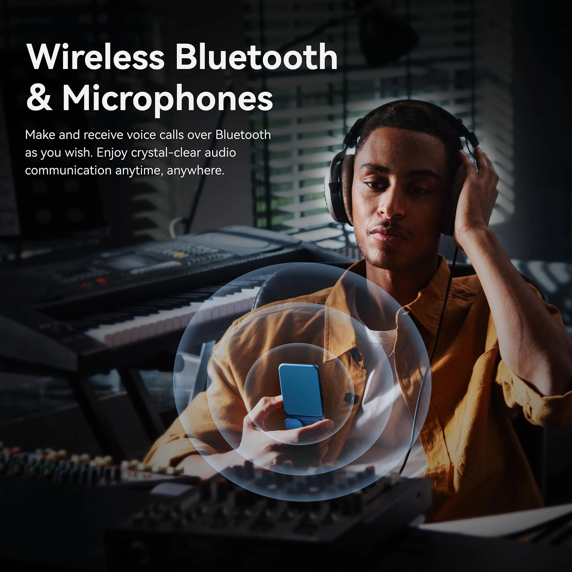 khadas Amplificateur de Casque Tea, DAC Portable & Amplificateur Hi-FI Magnétique | 32bit/384KHz | USB-C & Bluetooth 5.0 | Batterie 1160mAh | Sortie 3,5 mm pour Streaming/Jeux/Musique (Gris)