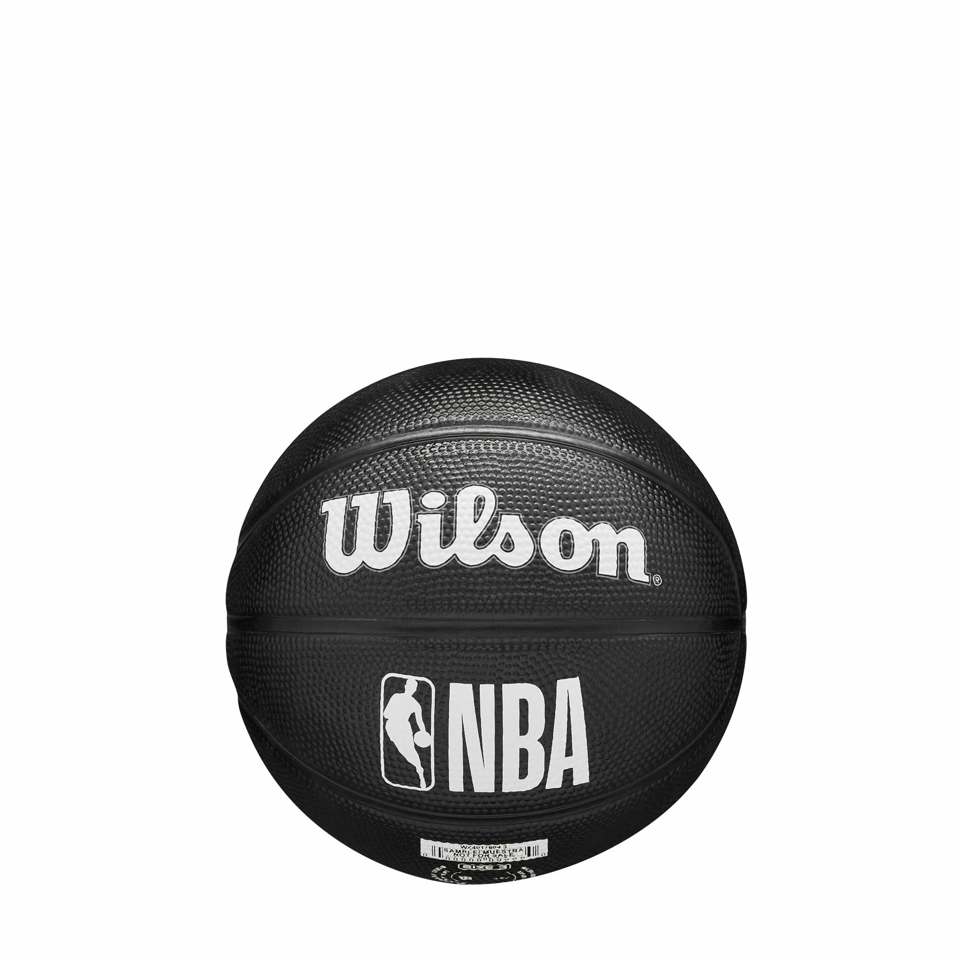 WILSON NBA Team Tribute Mini Ballon de Basket Taille 3 Noir Brooklyn Nets