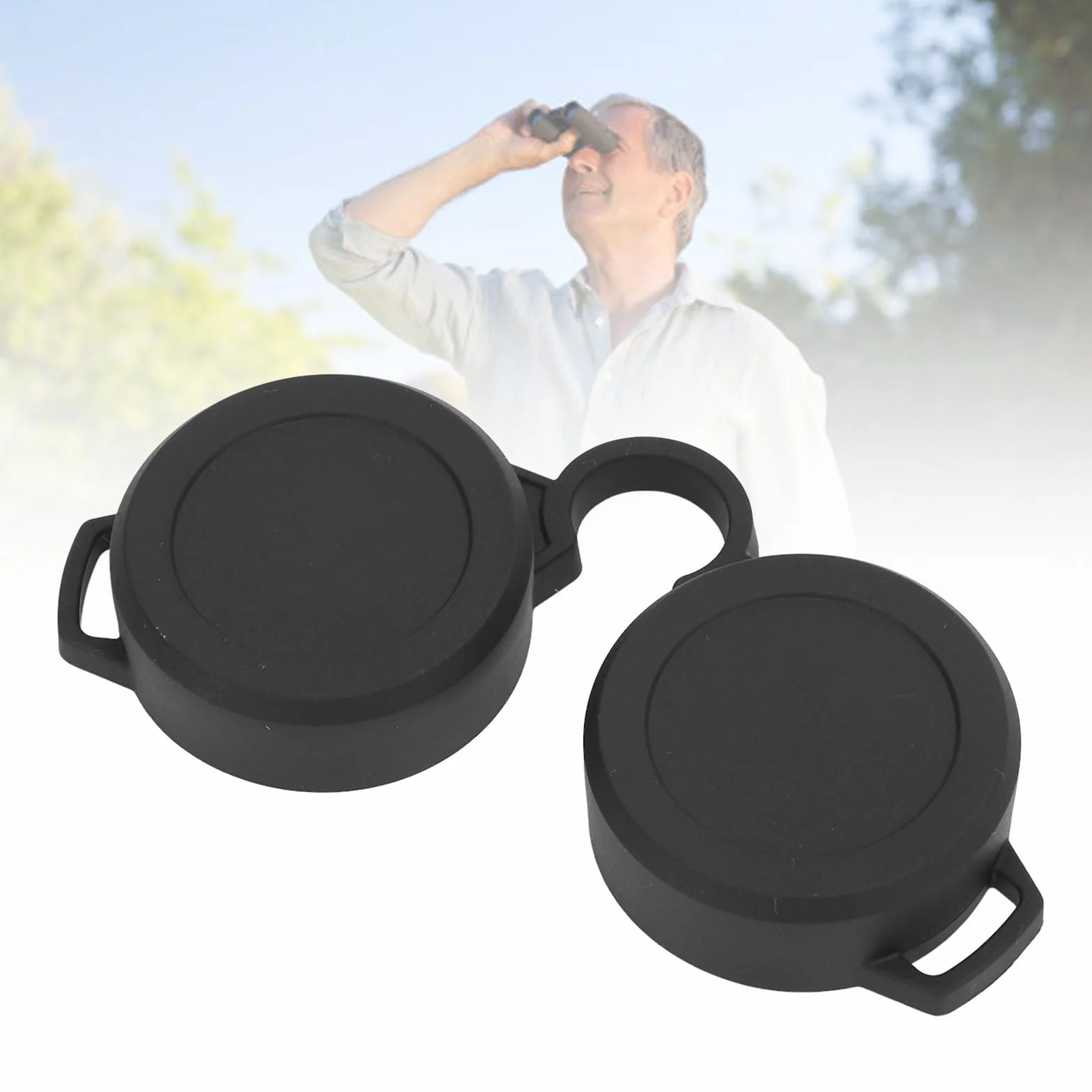 Protections Anti-Pluie pour Jumelles 42-45 mm Caoutchouc Oculaire