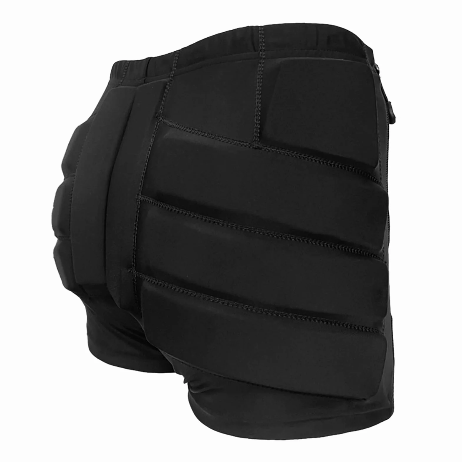 Short rembourré protection hanches fesses coccyx snowboard skate ski amovible respirant