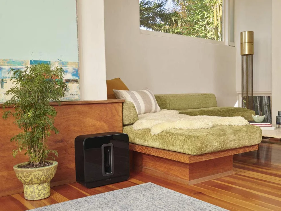 Sonos Sub Gen 3 Caisson de Basse Actif Subwoofer sans Fil WiFi Noir