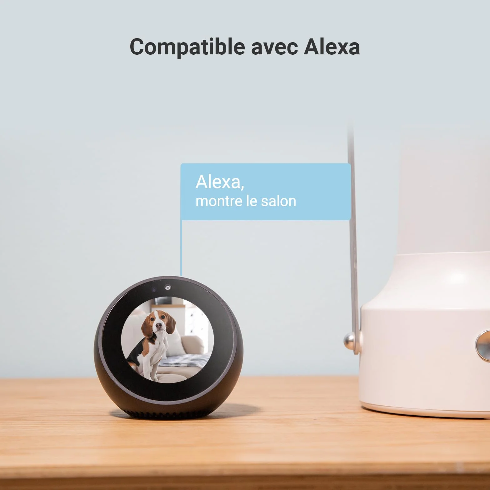 EZVIZ C6N Caméra Surveillance WiFi Intérieure 1080p, Pan/Tilt 360°, Vision Nocturne, Détection Mouvement