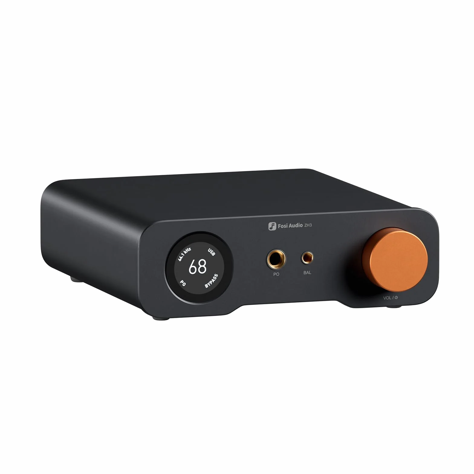Fosi Audio ZH3 Ampli Casque DAC, Préampli Entièrement Équilibré avec AKM4493SEQ PCM768 kHz pour Amplificateurs, Entrée Déclencheur 12V/USB/OPT/COAX/RCA, sortie XLR/RCA/4,4 mm/6,35 mm avec Télécommande