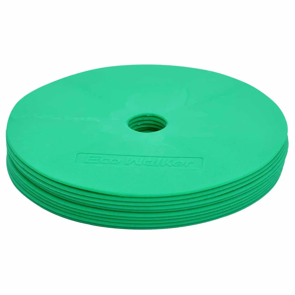 Lot de 10 Marqueurs Plats pour Football, Basket-Ball, Sports de Vitesse