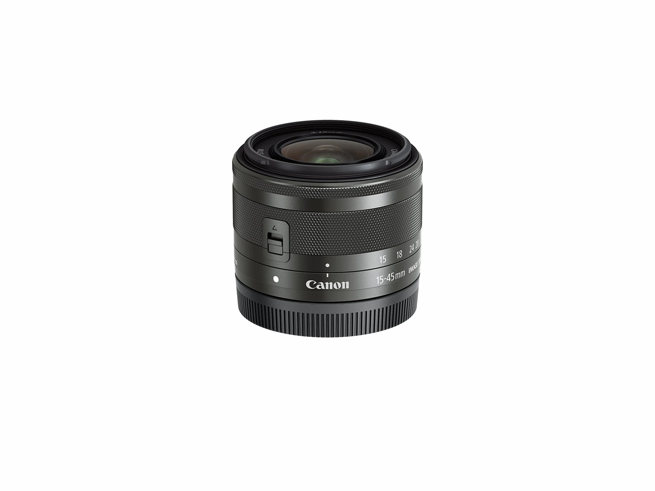 Canon EF-M 15-45 mm f/3.5-6.3 IS STM (certifié reconditionné), Base, noir