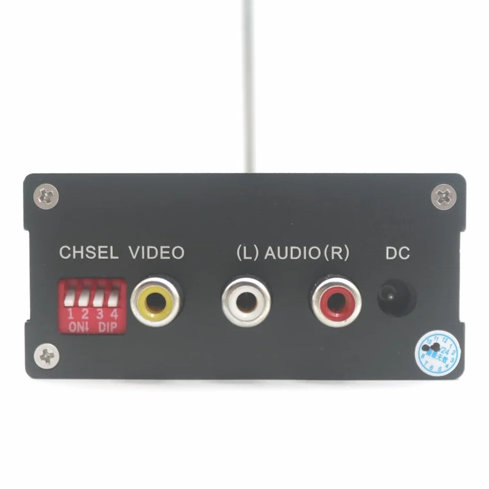 Émetteur de signal TV 16 canaux, émetteur TV vidéo UHF sans fil, décodeur pour la transmission TV, format AV vers UHF TV PAL-D, pièces de rechange