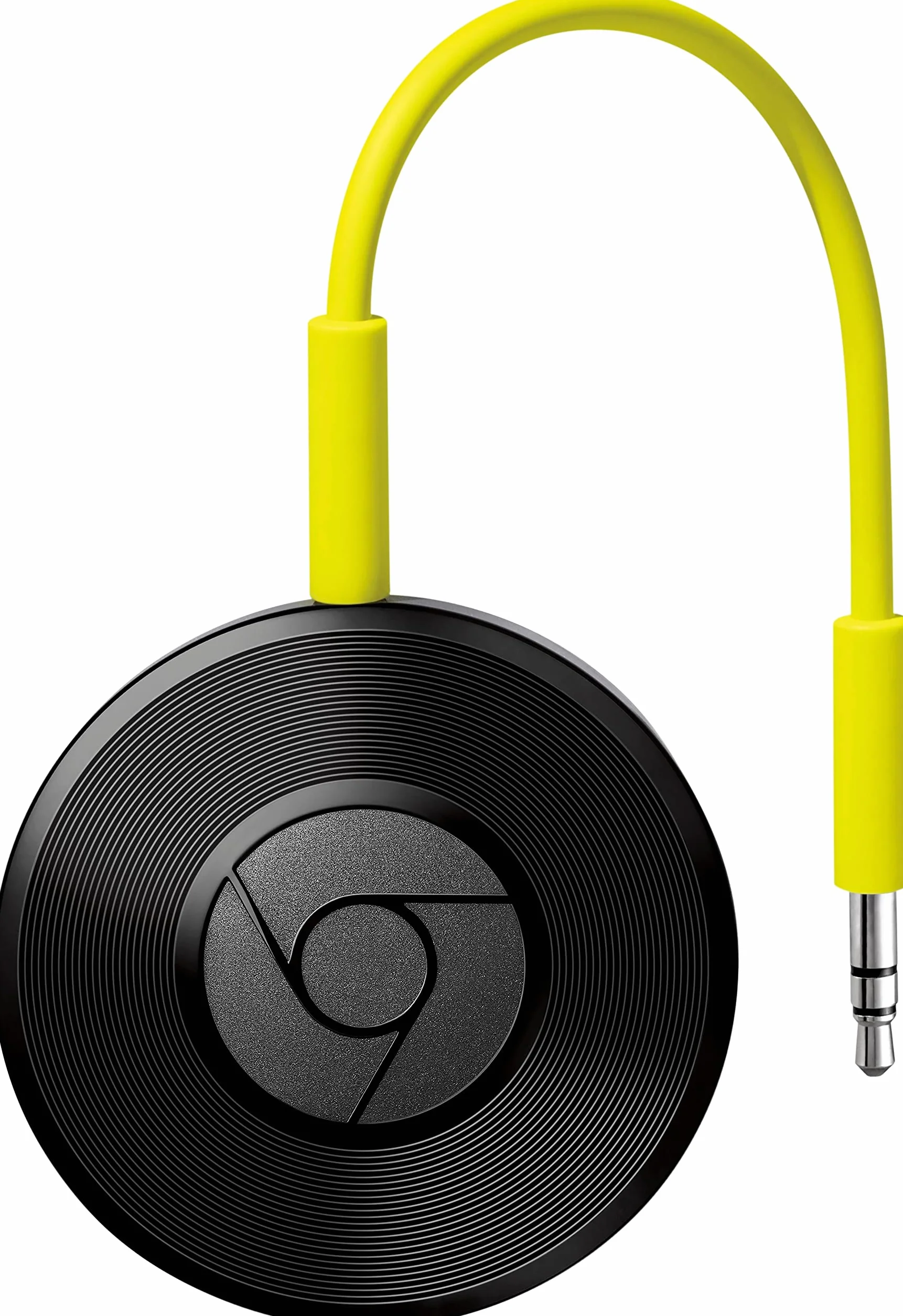 Google Chromecast Audio Noir Brillant