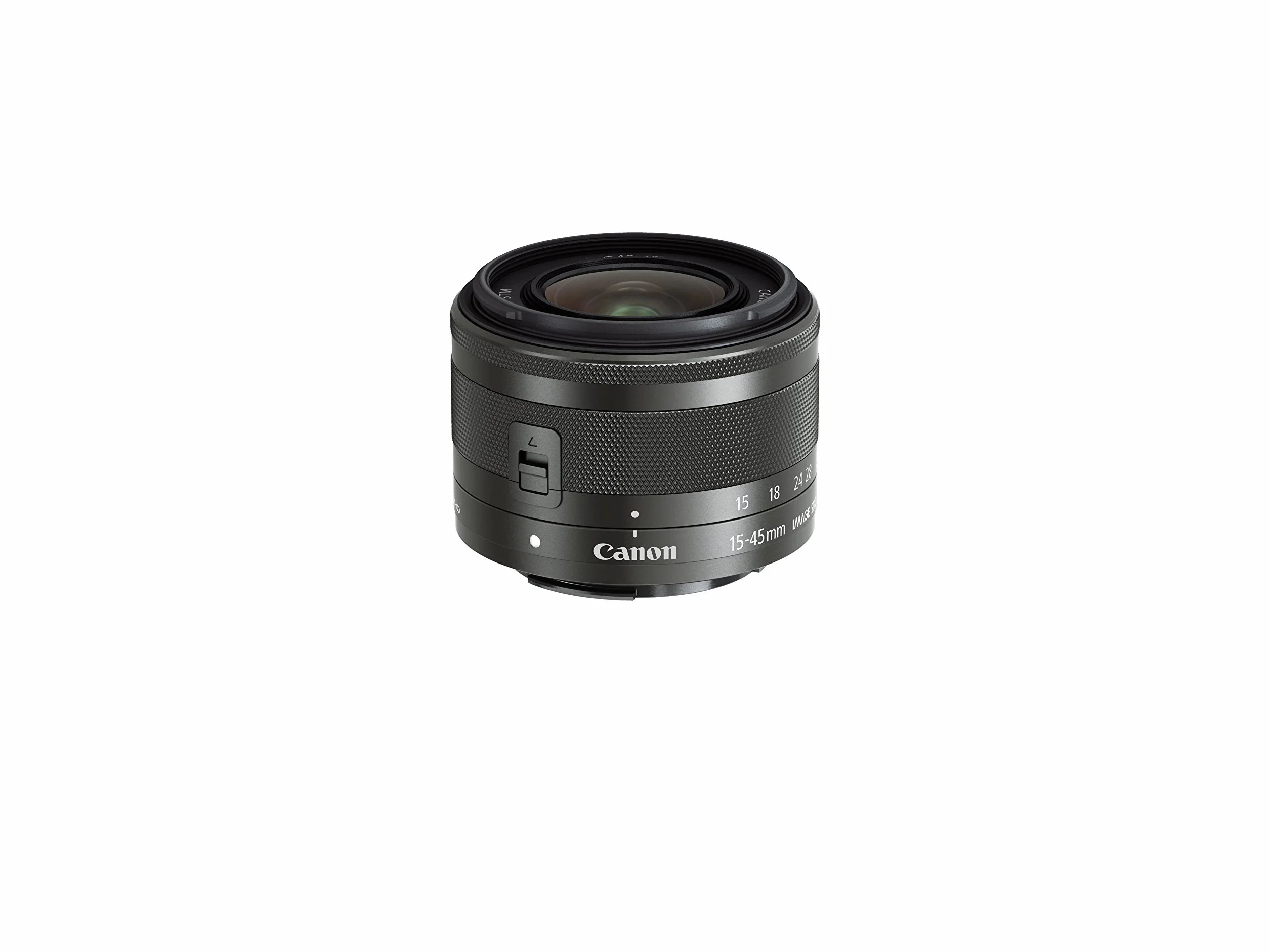Canon EF-M 15-45 mm f/3.5-6.3 IS STM (certifié reconditionné), Base, noir