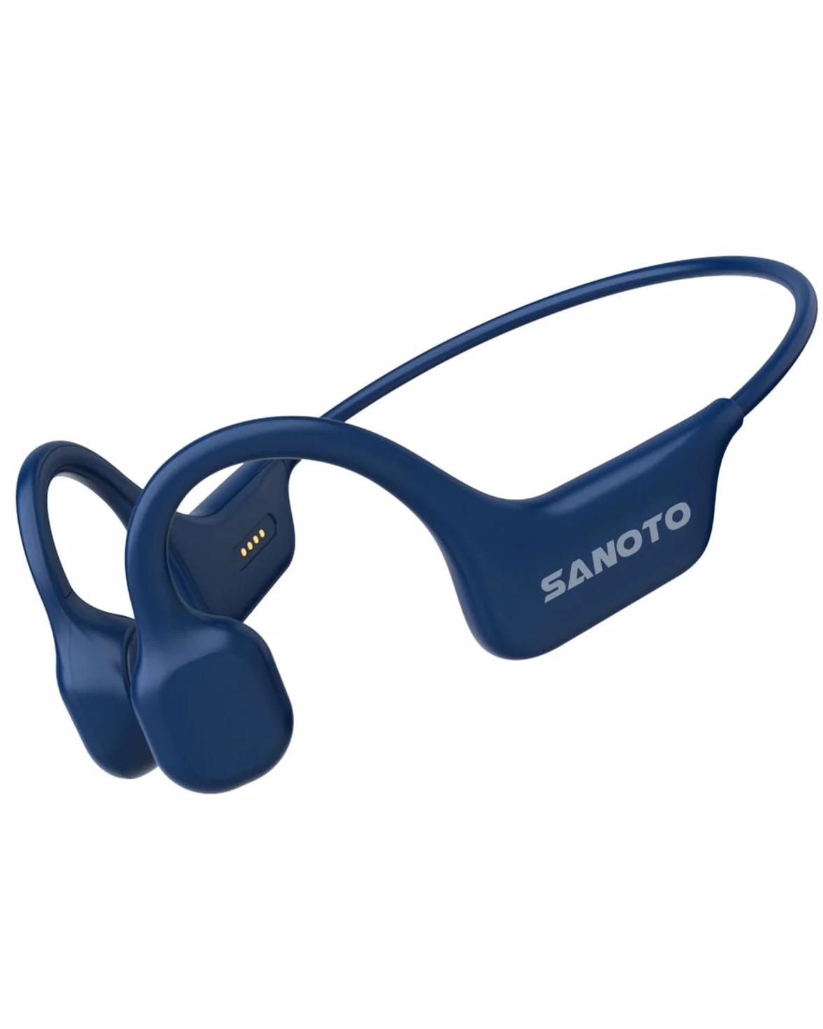 SANOTO Casque Conduction Osseuse Open Ear Bluetooth sans Fil Sport IPX7 Waterproof and Sweatproof Écouteur Osseux Adapté à la Course à Pied Cyclisme Fitness Bureau