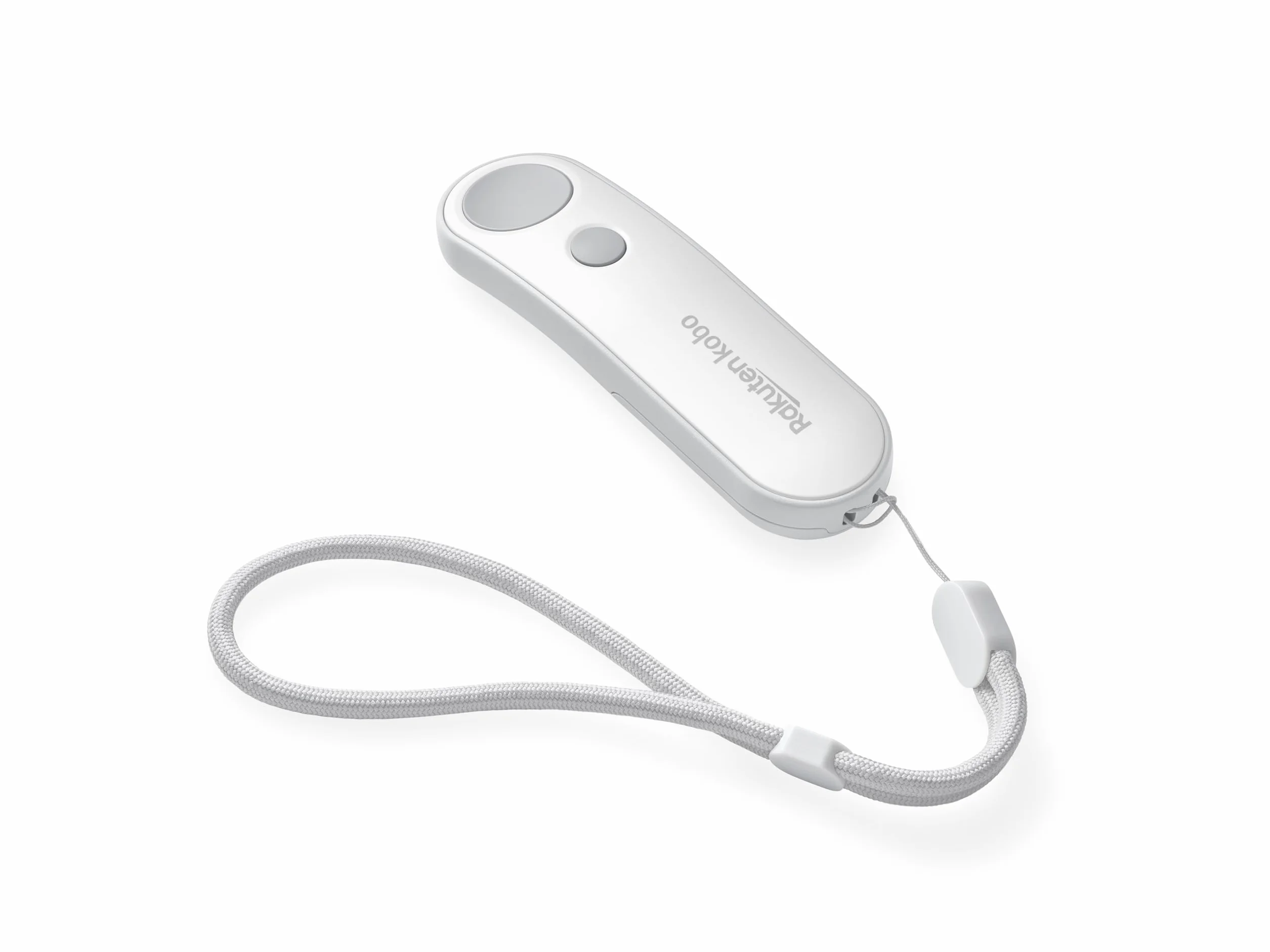 Kobo Télécommande | Tourne-Page | Compatible avec Les liseuses Kobo | Lecture Mains Libres | Ergonomique | Connexion Bluetooth (Blanc)