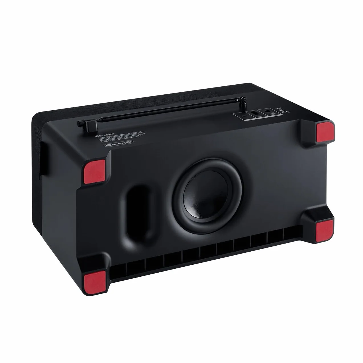 Teufel Radio 3Sixty Enceinte Radio Internet, WiFi et Bluetooth, FM/Dab+, Son à 360 degrés avec subwoofer intégré (Blanc)