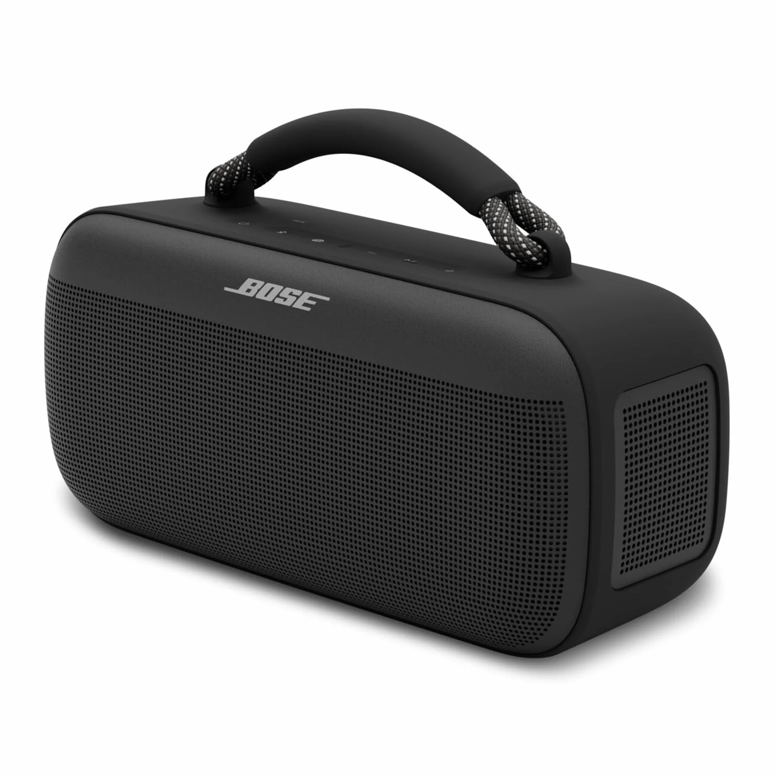 Bose Soundlink Max, Grosse Enceinte Bluetooth étanche, Enceinte puissante Rechargeable avec Jusqu’à 20 Heures d’autonomie, USB-C, Enceinte avec entrée auxiliaire 3,5 mm intégrée, Noir
