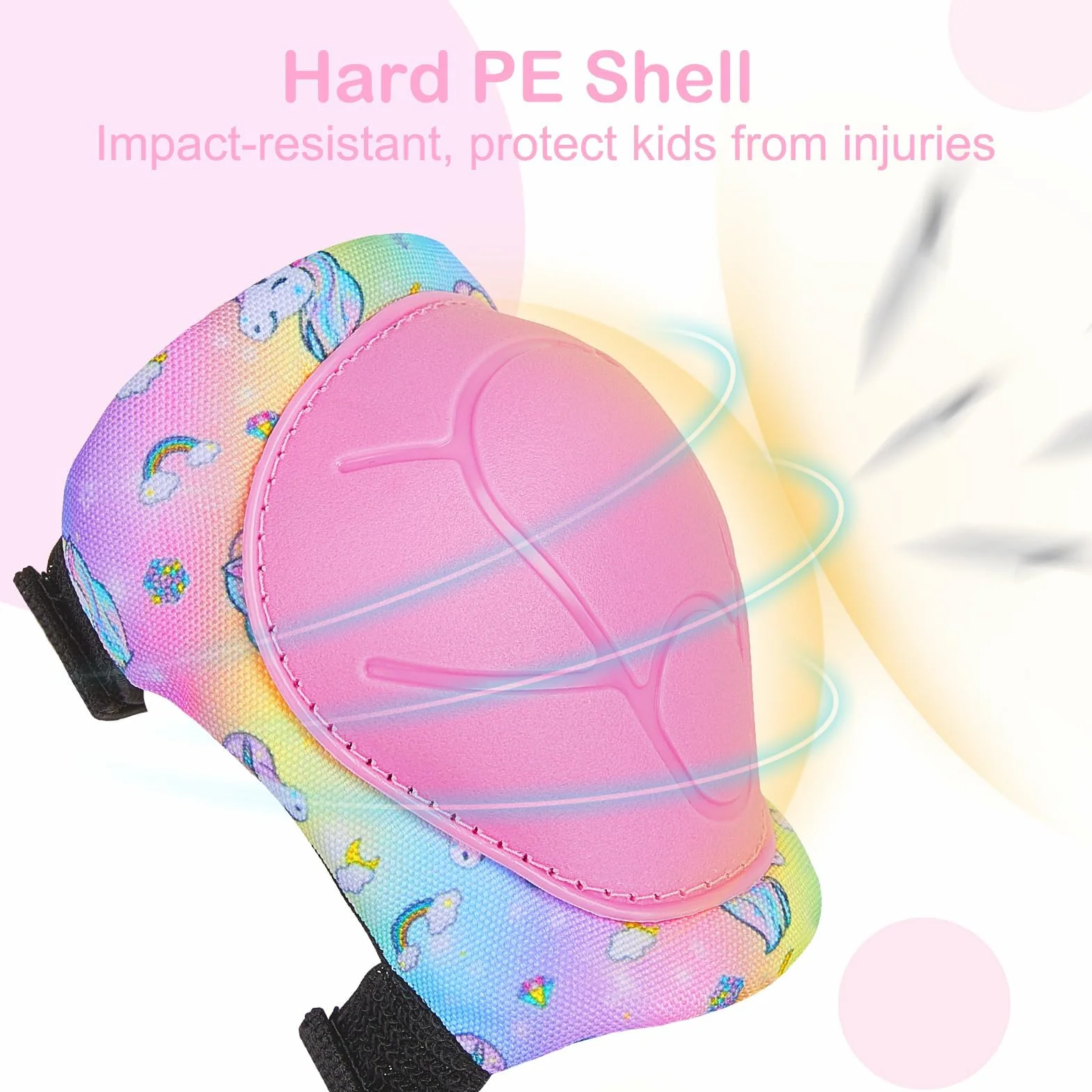 Ensemble de Protections Enfant 6 en 1 Réglables Protection Roller Skateboard