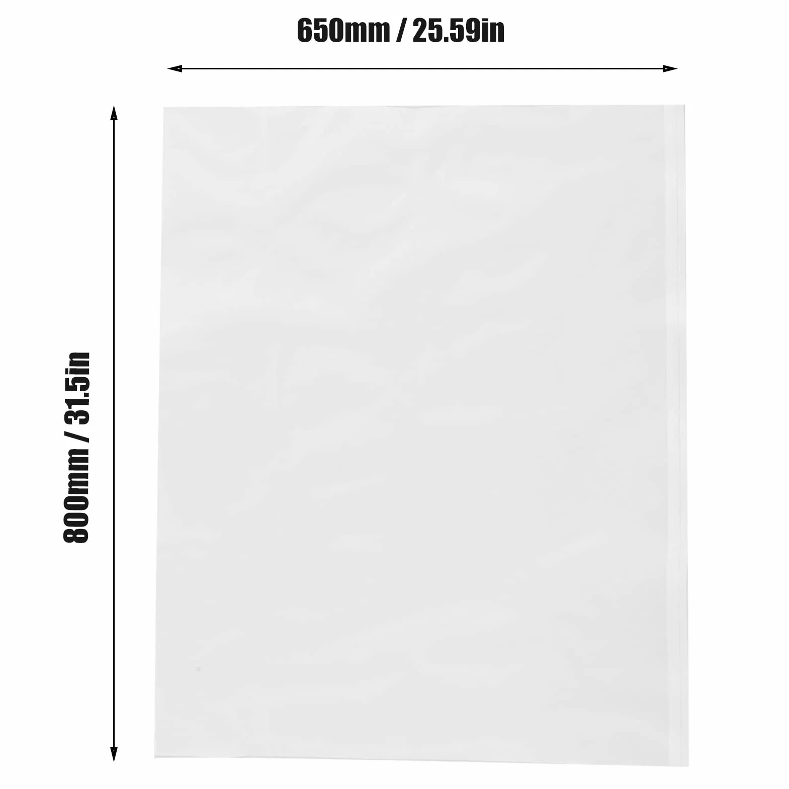 Lot de 2 housses de protection pour microscope 800 x 650 mm PVC
