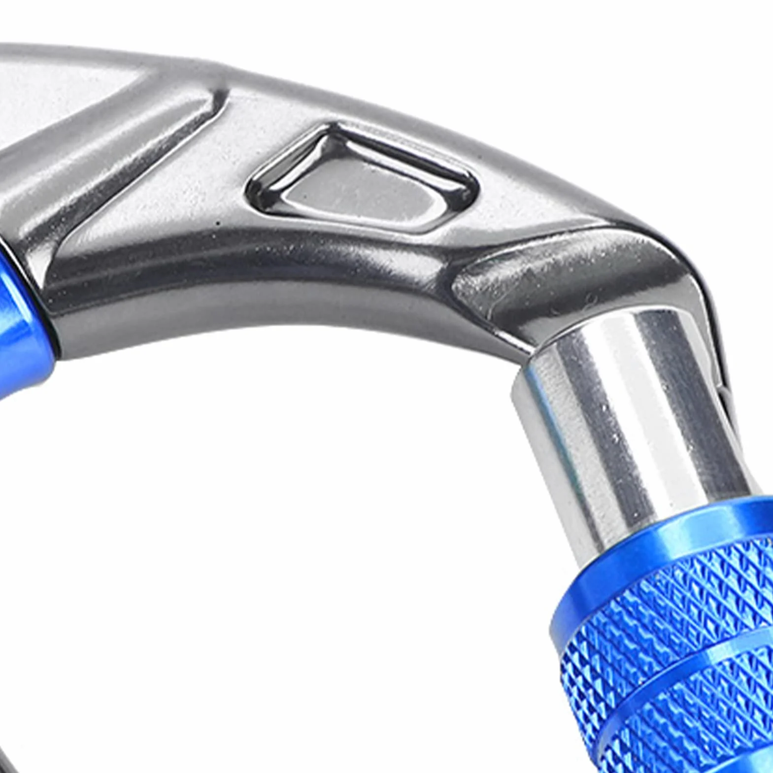 Alomejor Mousqueton d'escalade de verrouillage 25KN aluminium forgé à la chaleur poulie supérieure