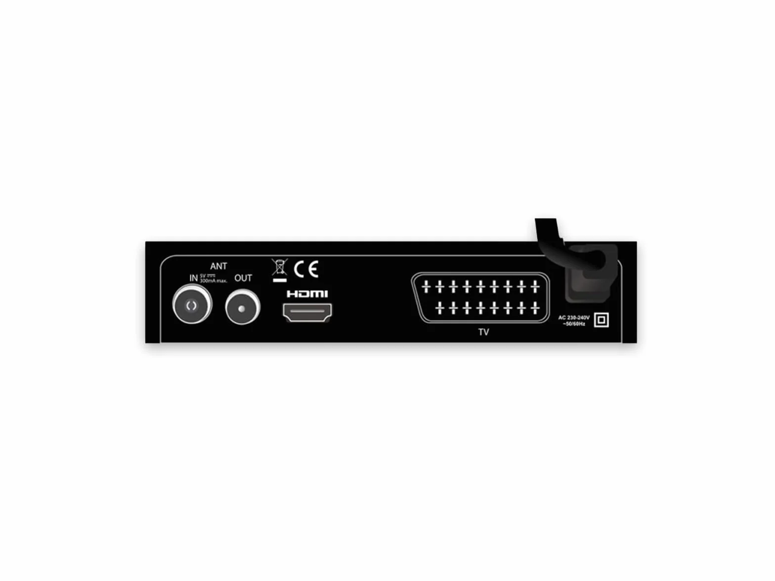 e-ETIMO v.2 Récepteur-enregistreur TNT Full HD USB DVB-T2 H.265 HEVC Basse consommation