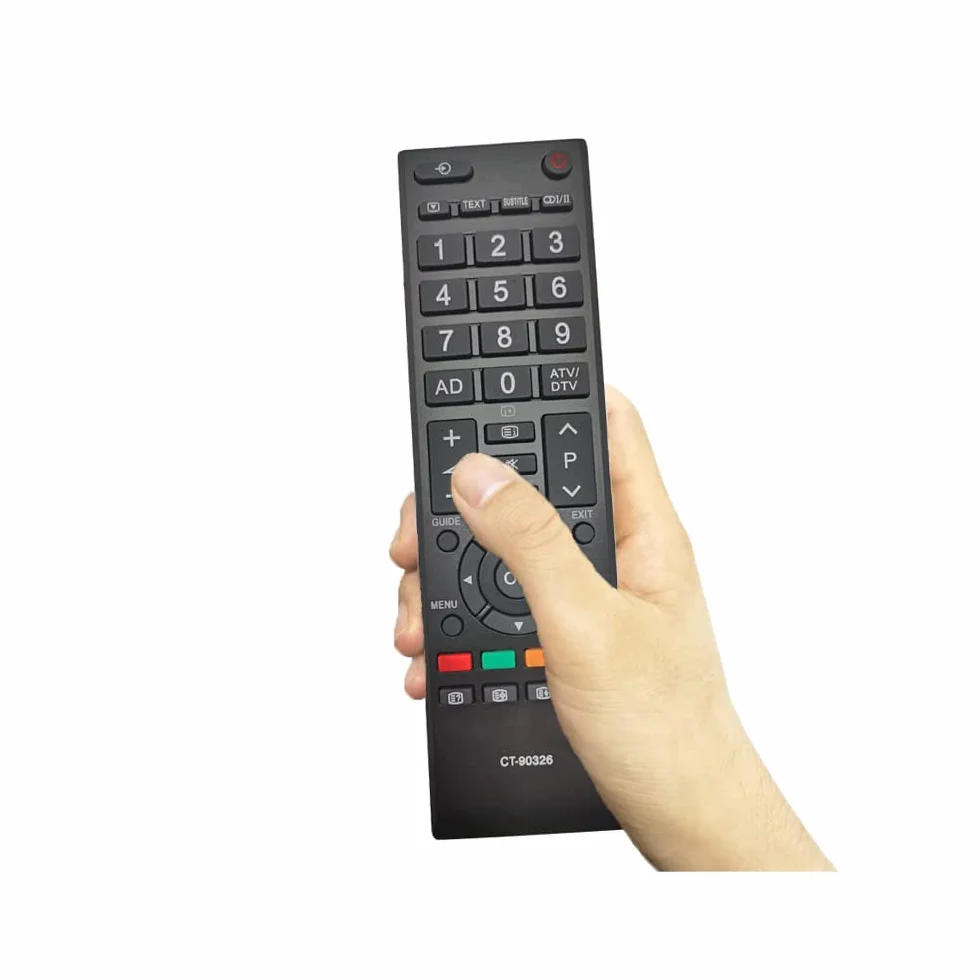 Remplacement Telecommande Toshiba CT-90326 pour telecommande TV Toshiba 39L2337DG 40LV933G 42AV625D 42HL833F