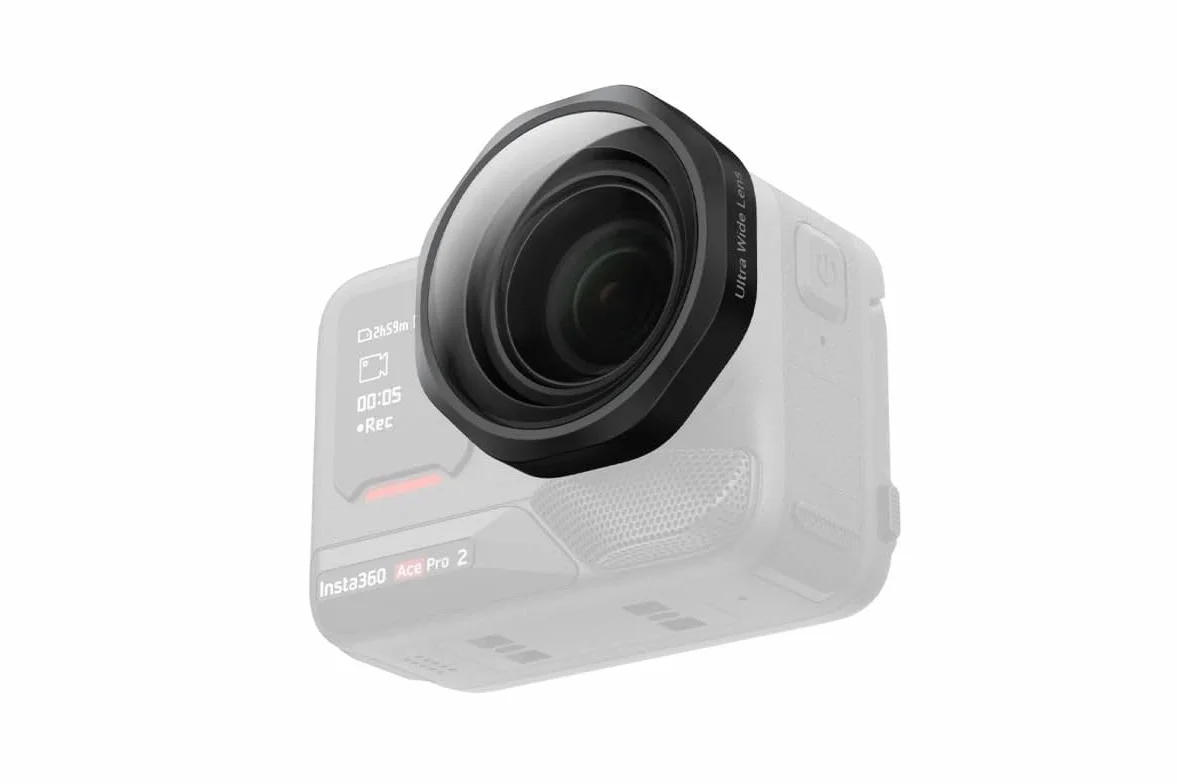 Insta360 Objectif Ace Pro 2 Ultra Large 189° Champ de Vision