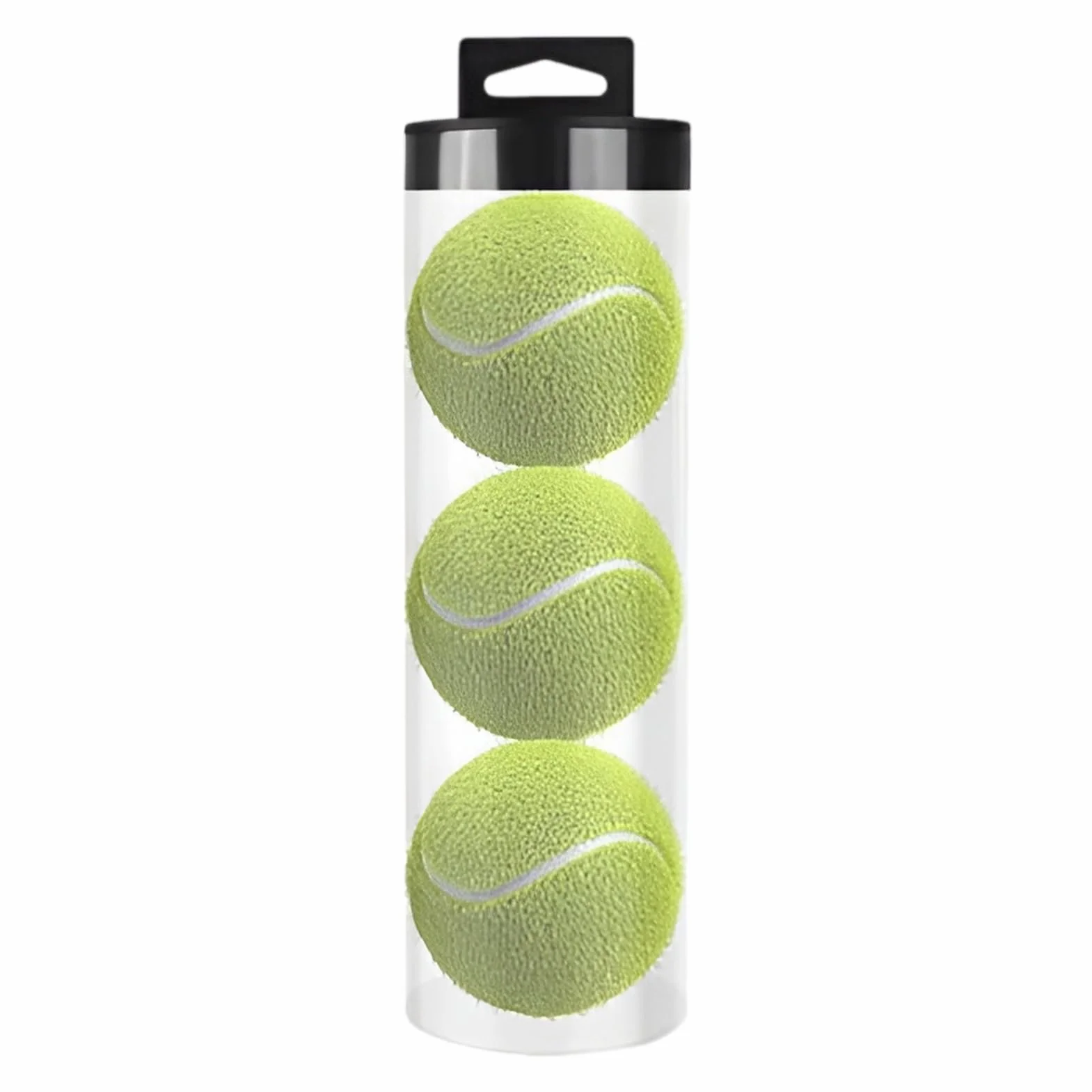 Boîte de Balle de Tennis Transparent - Rangement pour Balles de Tennis, Ping-Pong, Baseball