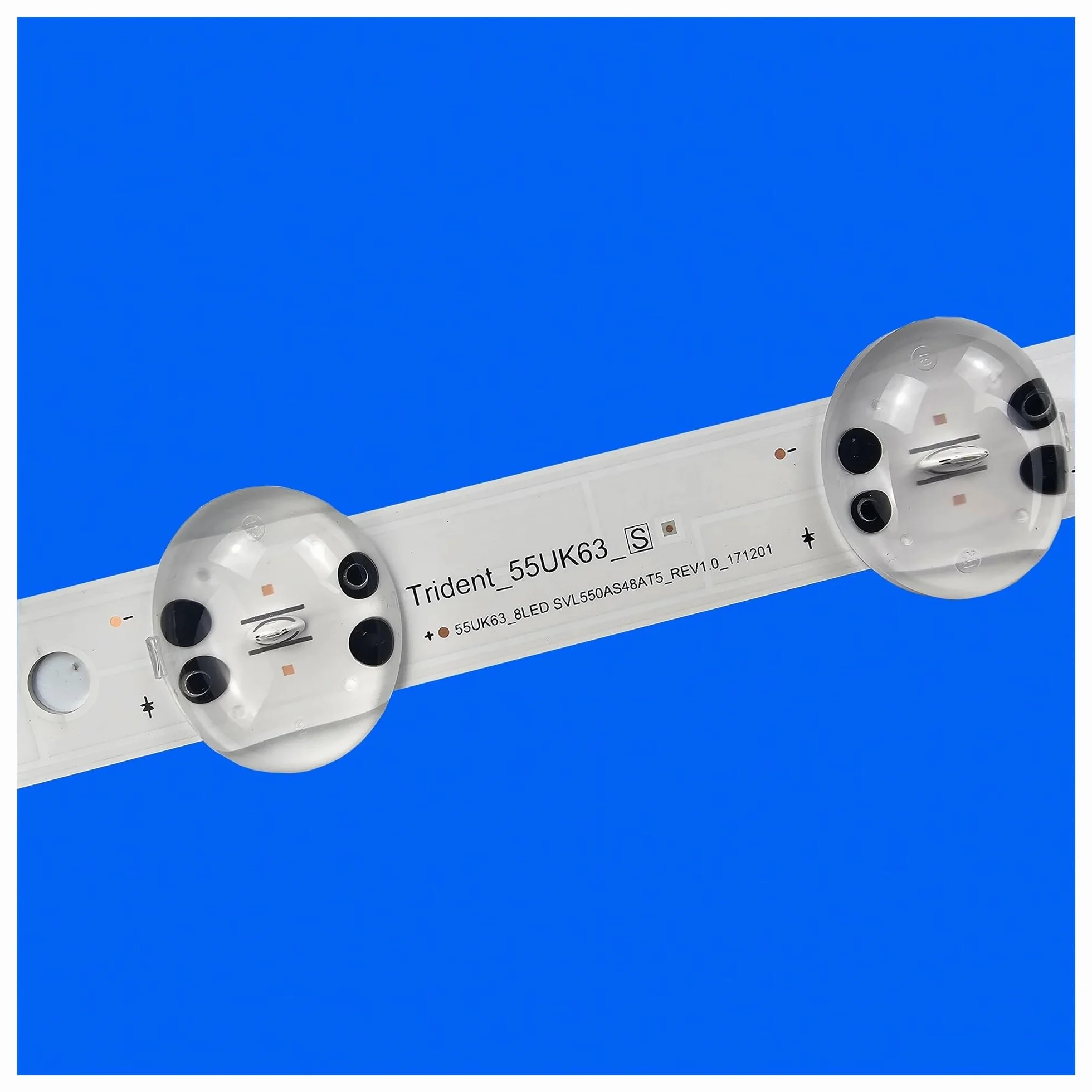 Bande de rétroéclairage LED pour 55UK6300PLB, 55UK6450PLC, 55UK6200PUA, 55UK6200PUE, SVL550AS48AT5, 55UK6470PLC, 55UK6450PLC, 55UK6300MLB