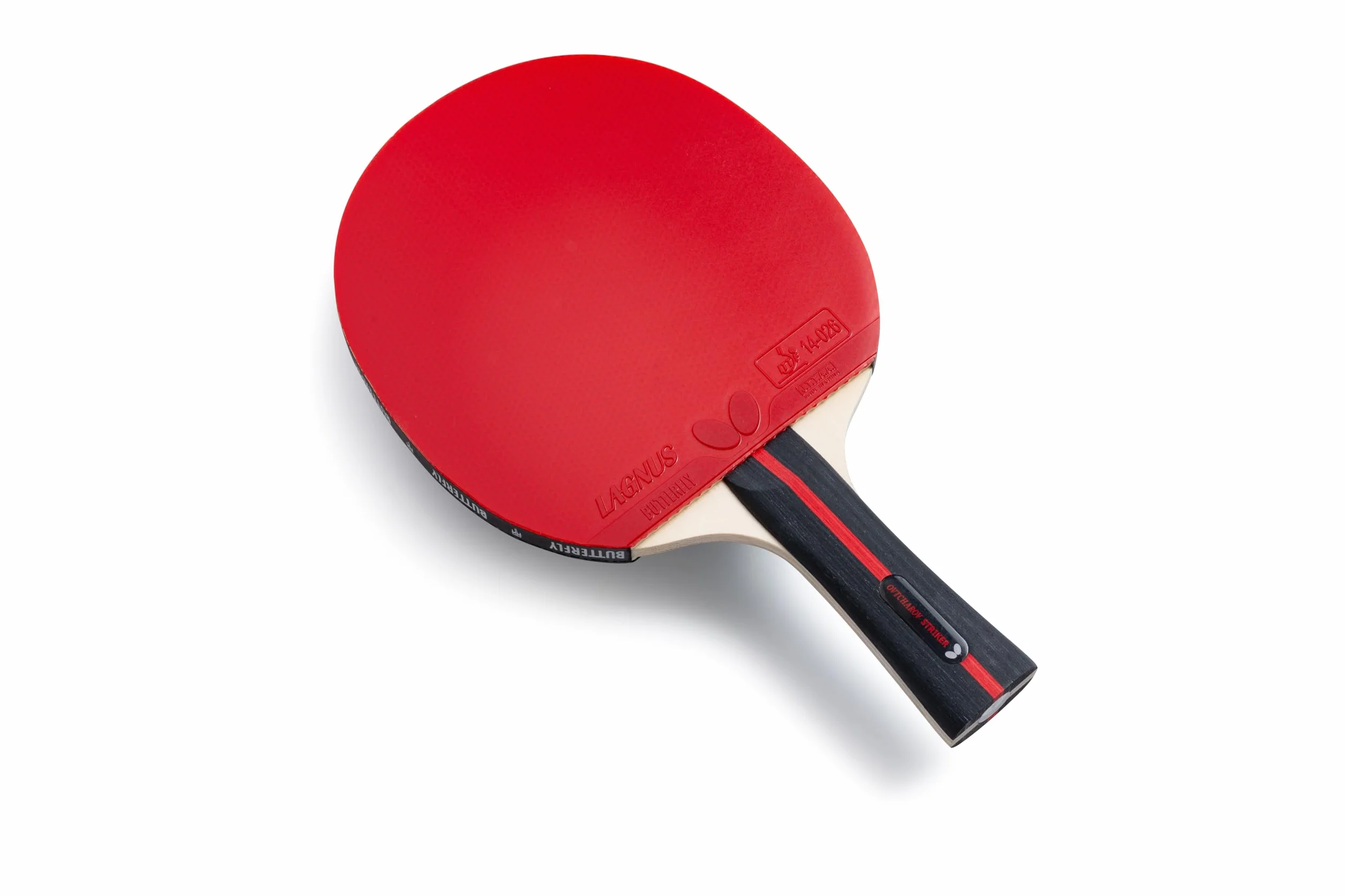Butterfly Série Ovtcharov Raquette de Tennis de Table Professionnelle ITTF Revêtement Adhérent