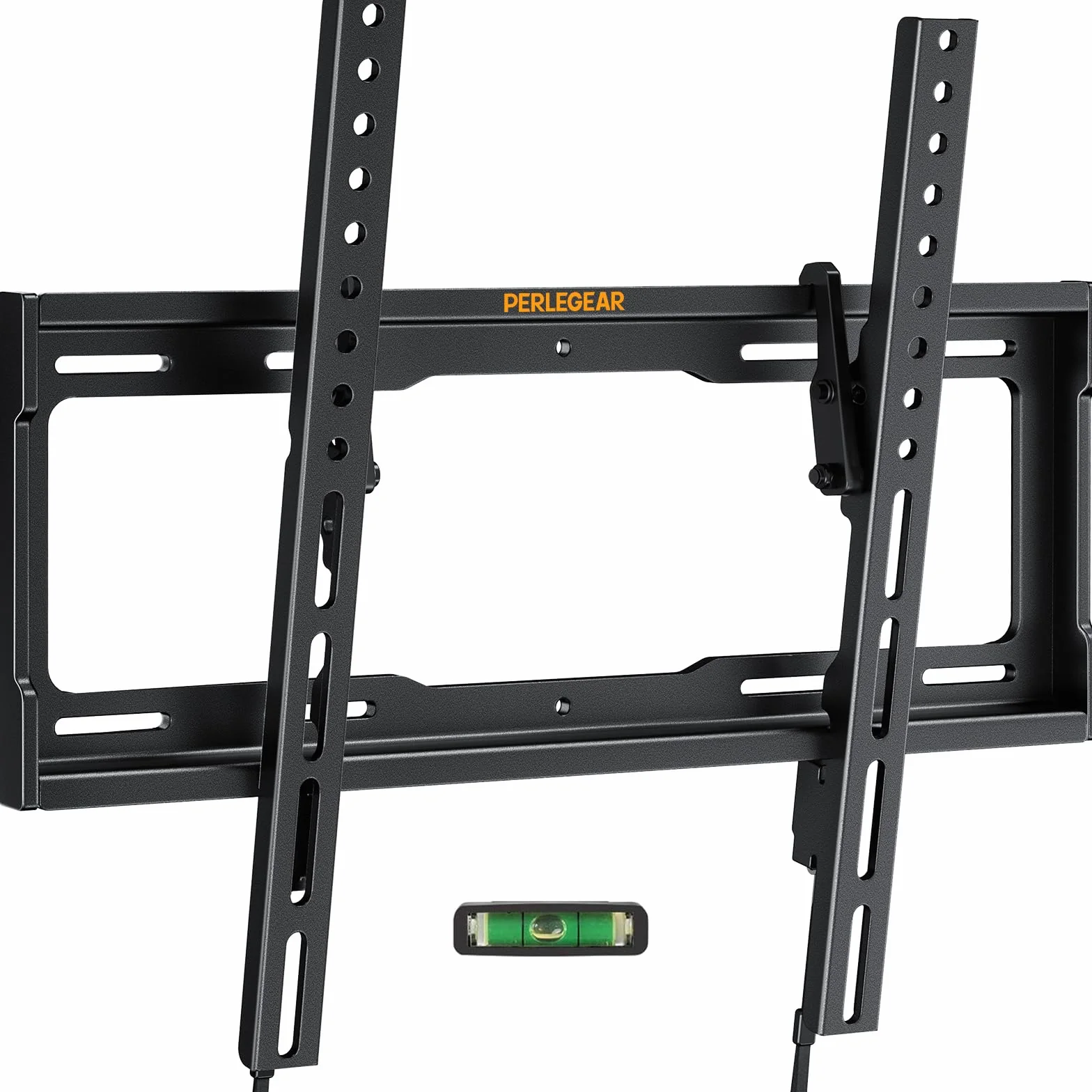 Perlegear Support Mural TV Inclinable pour LED, LCD, OLED, TV à Écran Plat de 26 à 65 Pouces, VESA Max 400×400 mm Capacité Max 45 kg