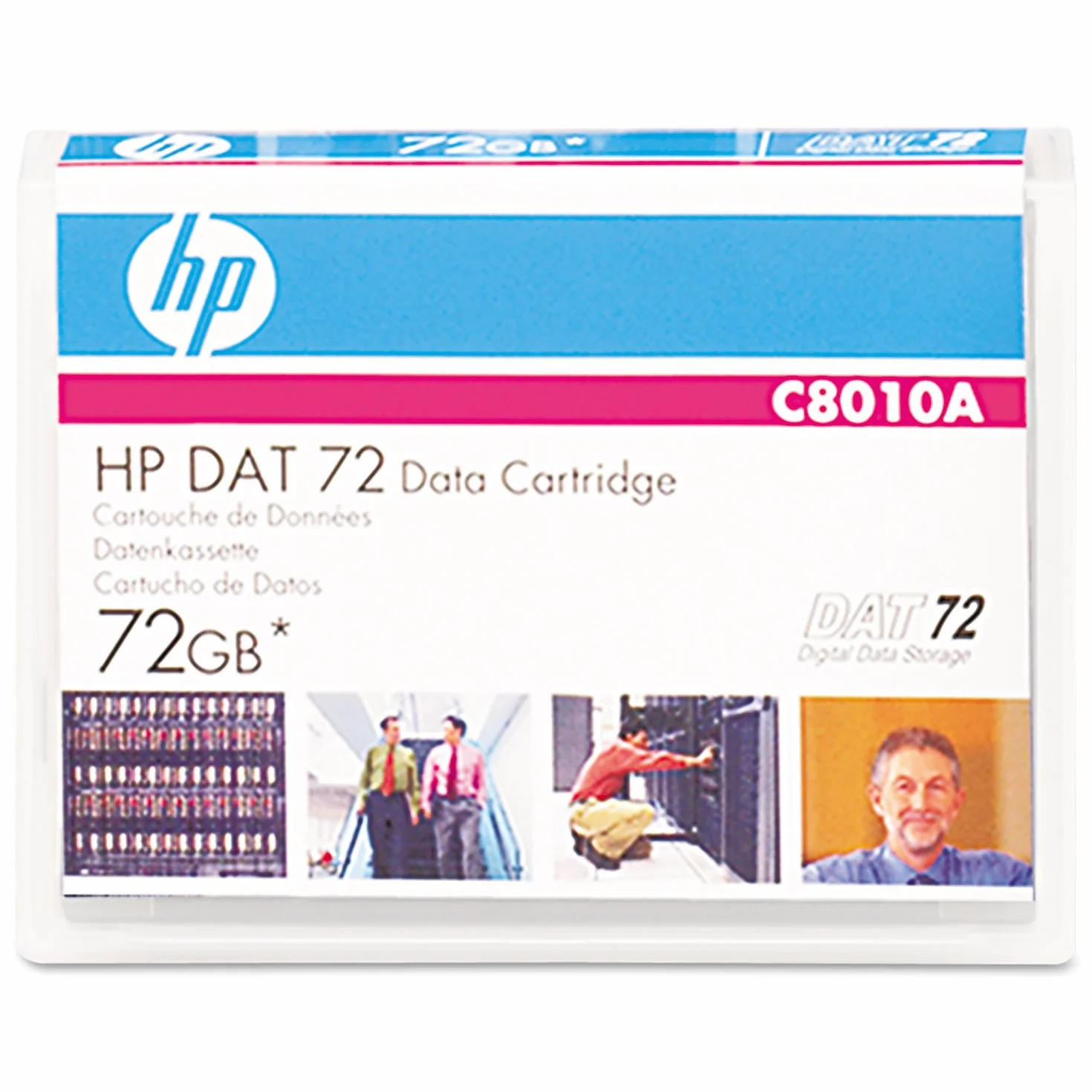 Cassette HP DAT 72 C8010A Support de stockage 36 Go 72 Go